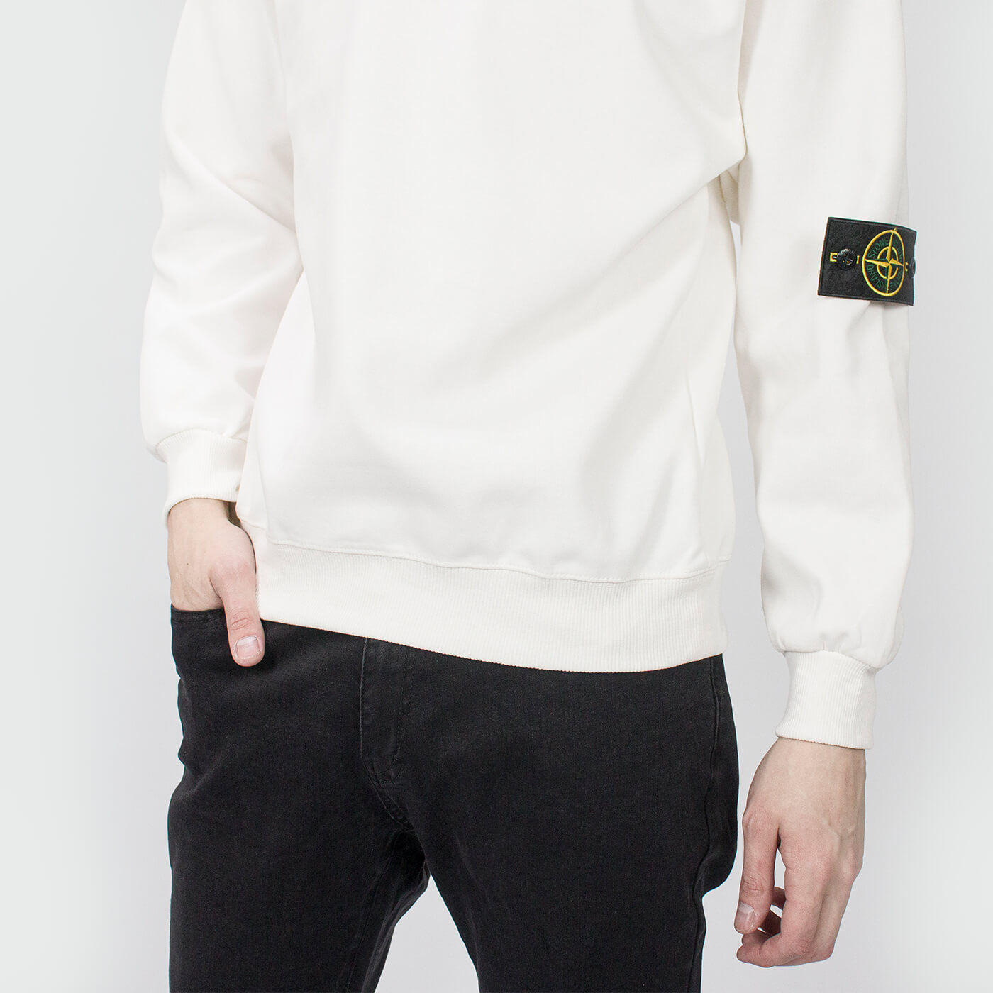 Свитшот Stone Island White Свитшот Stone Island White