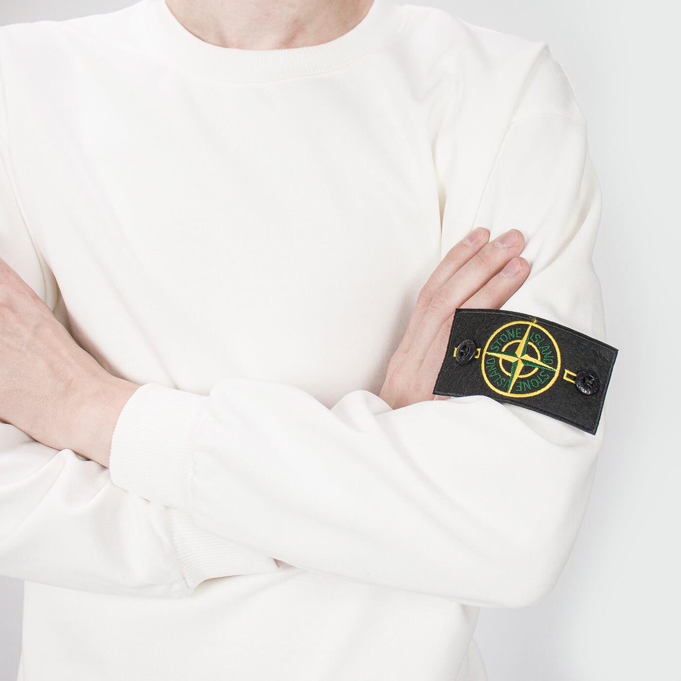Свитшот Stone Island White Свитшот Stone Island White