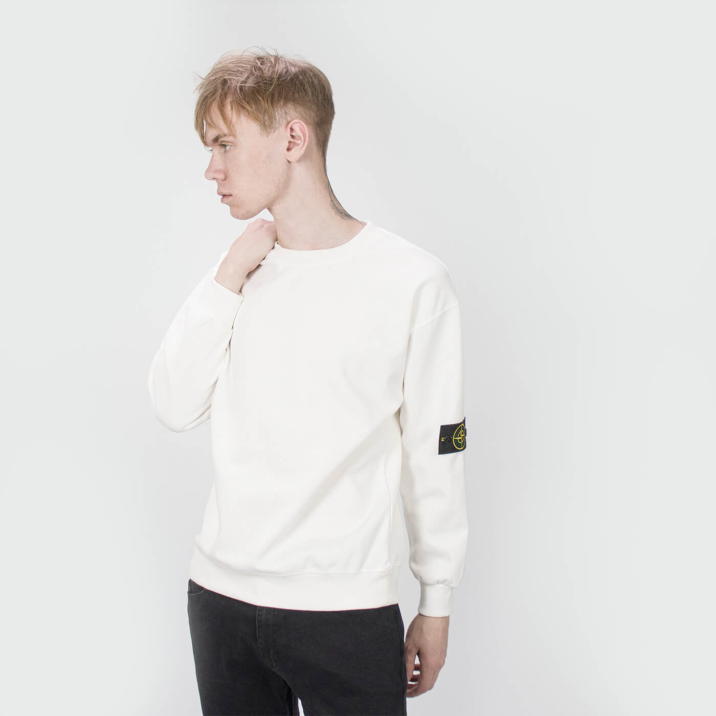 Свитшот Stone Island White Свитшот Stone Island White