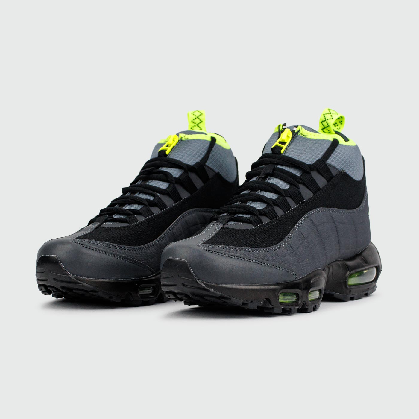 Кроссовки Nike Air Max 95 Sneakerboot Grey Volt Кроссовки Nike Air Max 95 Sneakerboot Grey Volt