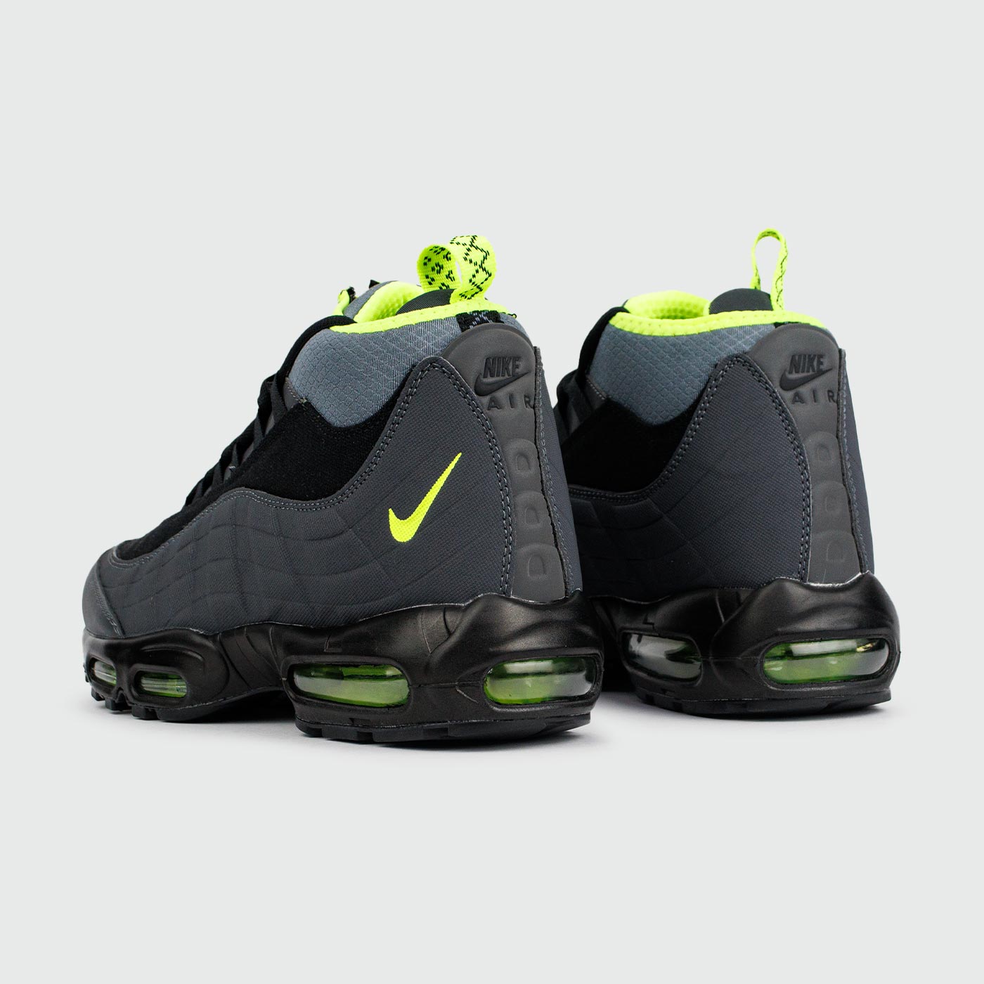 Кроссовки Nike Air Max 95 Sneakerboot Grey Volt Кроссовки Nike Air Max 95 Sneakerboot Grey Volt