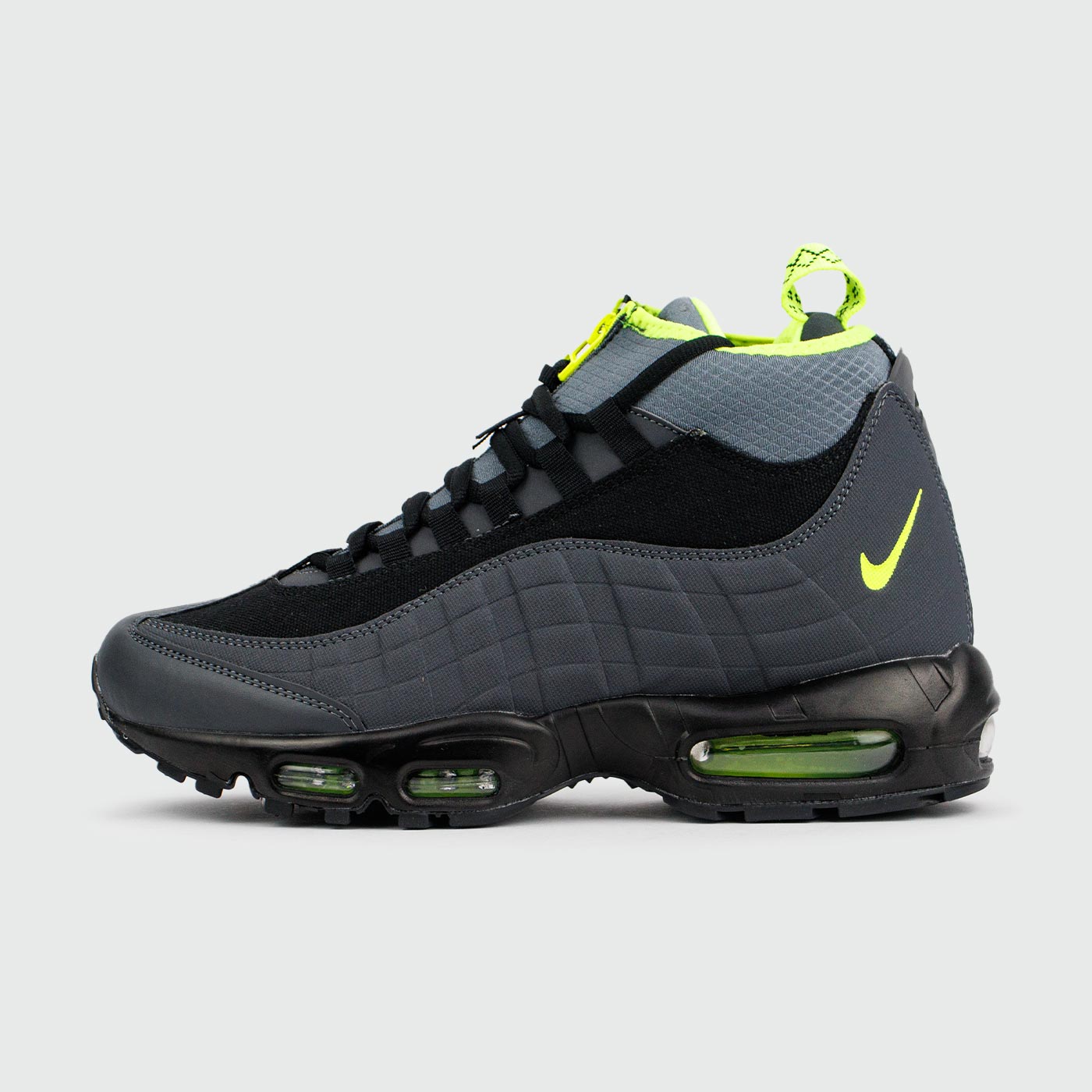 Кроссовки Nike Air Max 95 Sneakerboot Grey Volt Кроссовки Nike Air Max 95 Sneakerboot Grey Volt