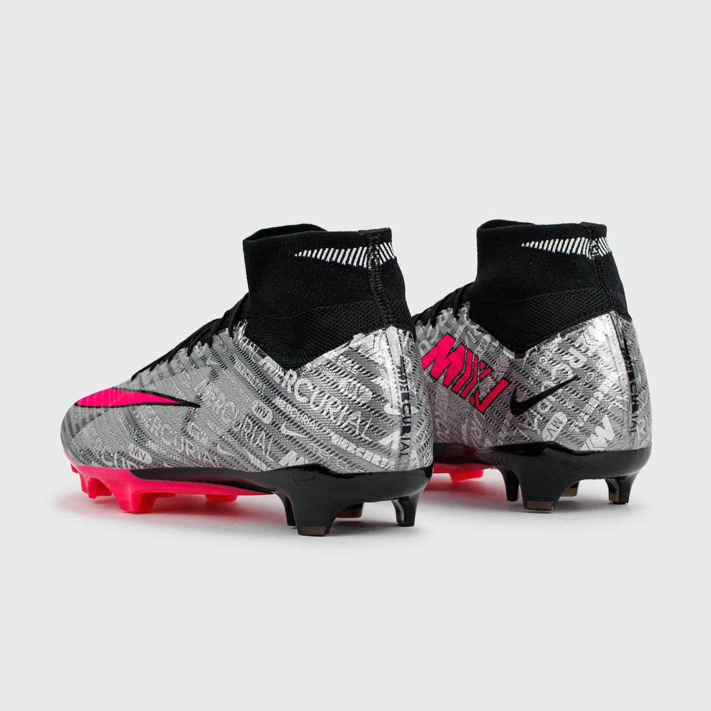 Бутсы Nike Air Zoom Mercurial Superfly IX Elite FG Grey Pink Бутсы Nike Air Zoom Mercurial Superfly IX Elite FG Grey Pink