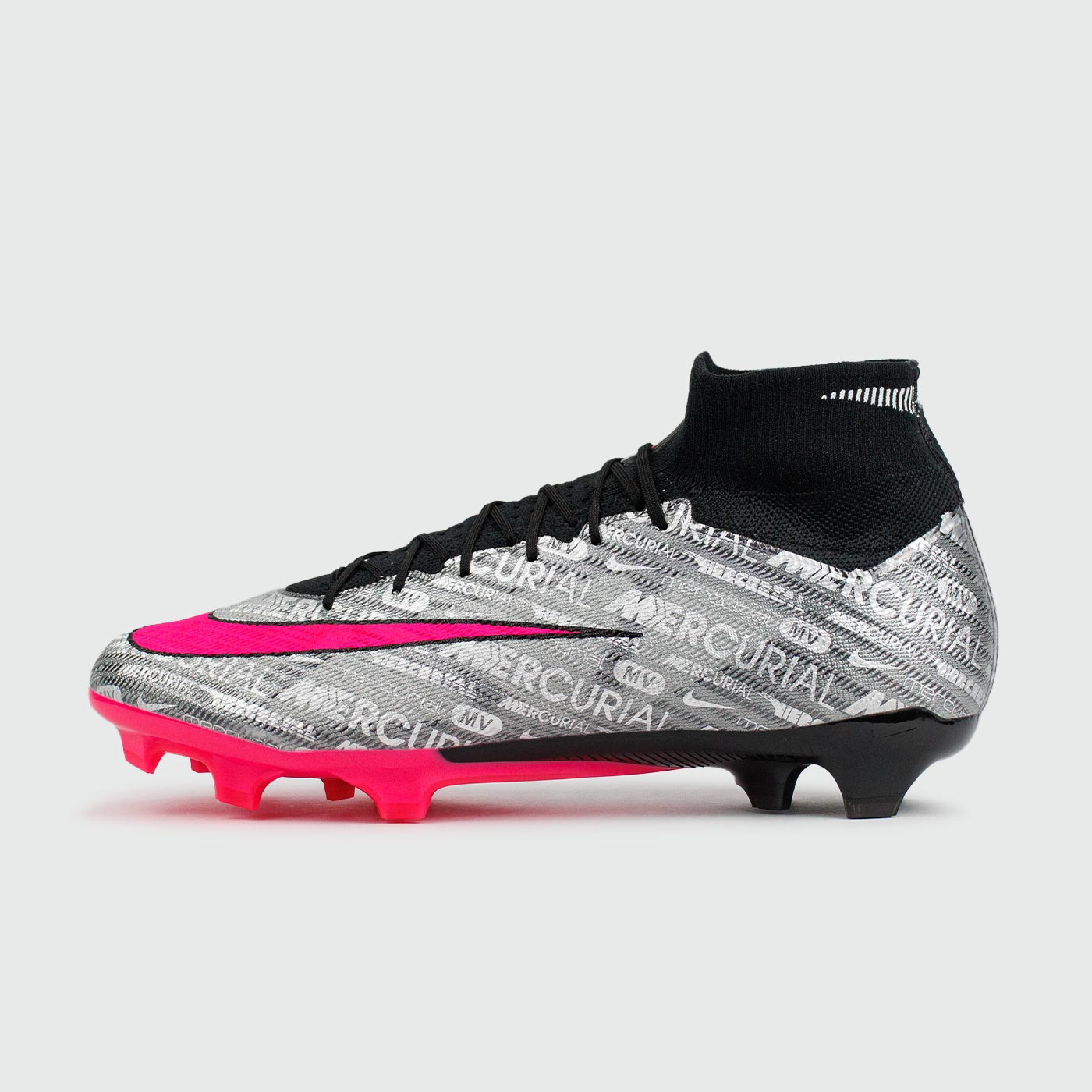 Бутсы Nike Air Zoom Mercurial Superfly IX Elite FG Grey Pink Бутсы Nike Air Zoom Mercurial Superfly IX Elite FG Grey Pink