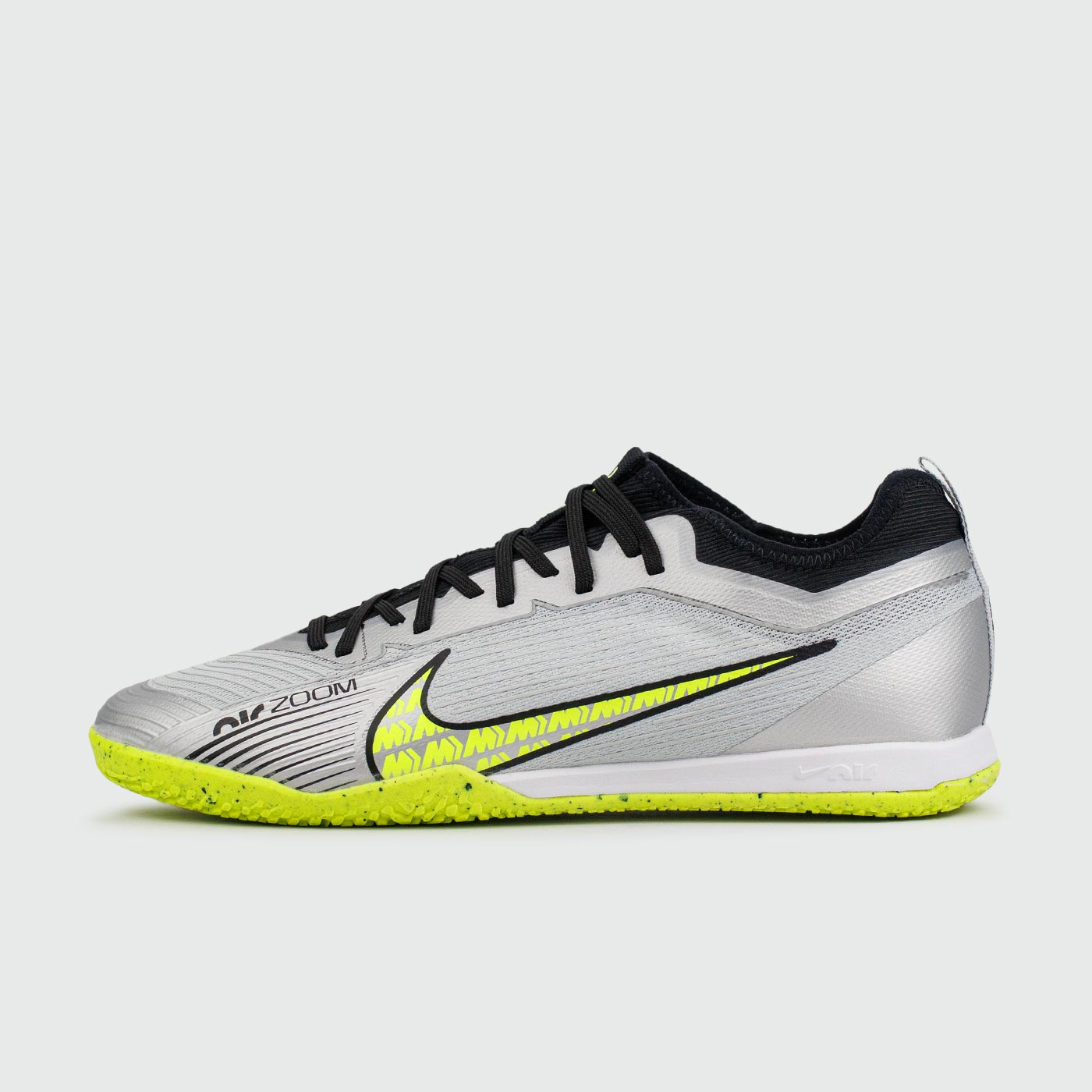 Бампы Nike Air Zoom Mercurial Vapor XV Pro IC Grey Yellow Бампы Nike Air Zoom Mercurial Vapor XV Pro IC Grey Yellow