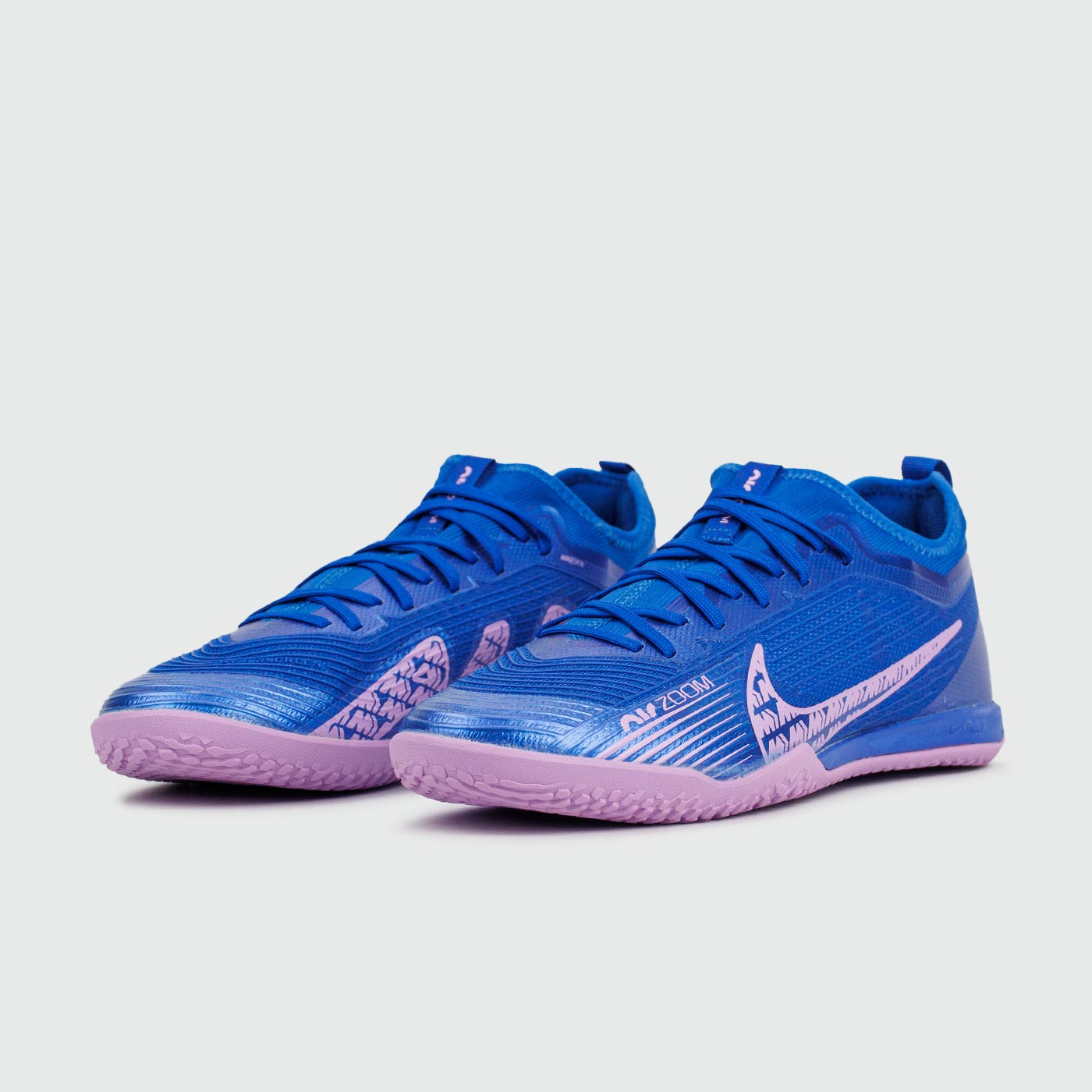 Бампы Nike Air Zoom Mercurial Vapor XV Pro IC Blue Pink Бампы Nike Air Zoom Mercurial Vapor XV Pro IC Blue Pink
