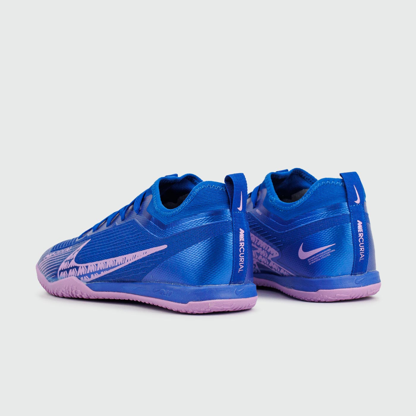 Бампы Nike Air Zoom Mercurial Vapor XV Pro IC Blue Pink Бампы Nike Air Zoom Mercurial Vapor XV Pro IC Blue Pink