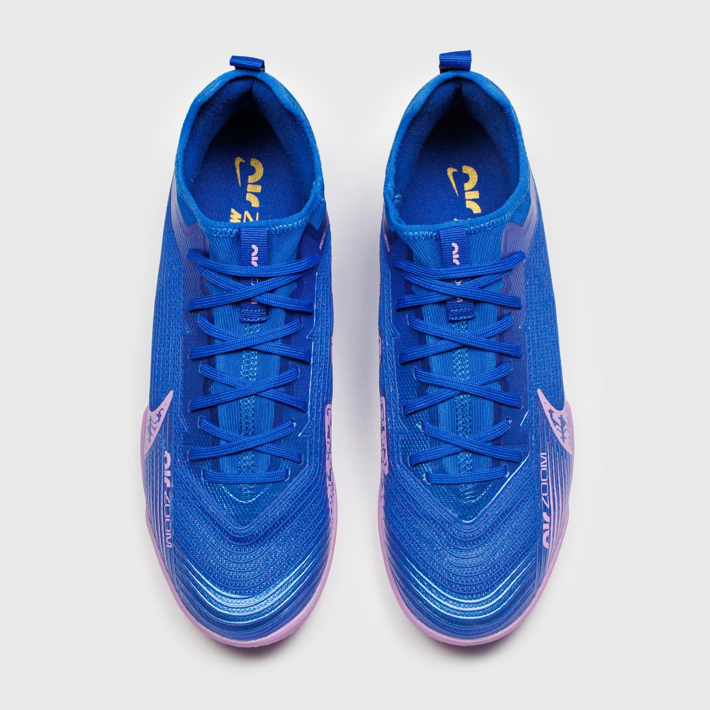 Бампы Nike Air Zoom Mercurial Vapor XV Pro IC Blue Pink Бампы Nike Air Zoom Mercurial Vapor XV Pro IC Blue Pink