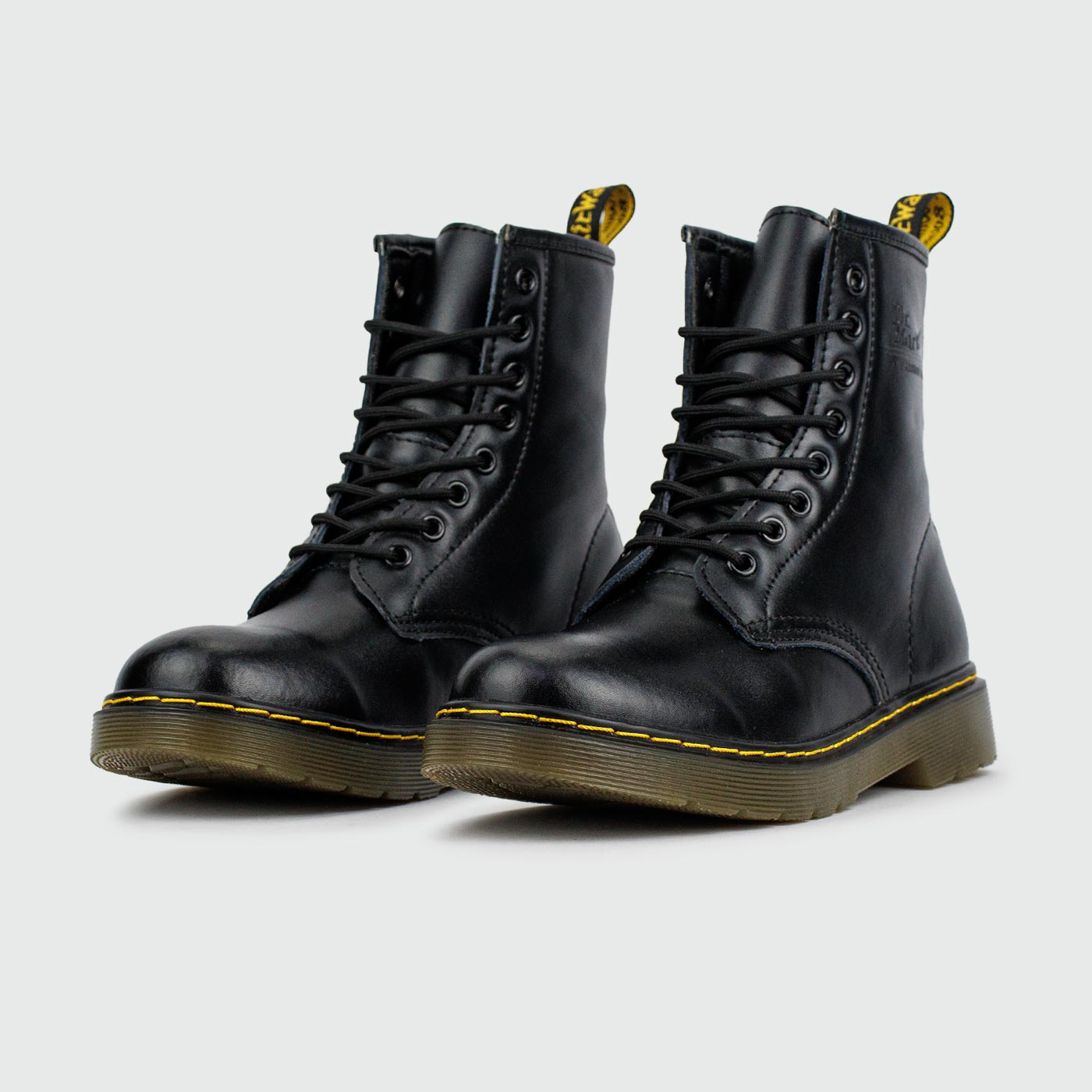Ботинки Dr. Martens 1460 Black Leather with Fur Ботинки Dr. Martens 1460 Black Leather with Fur