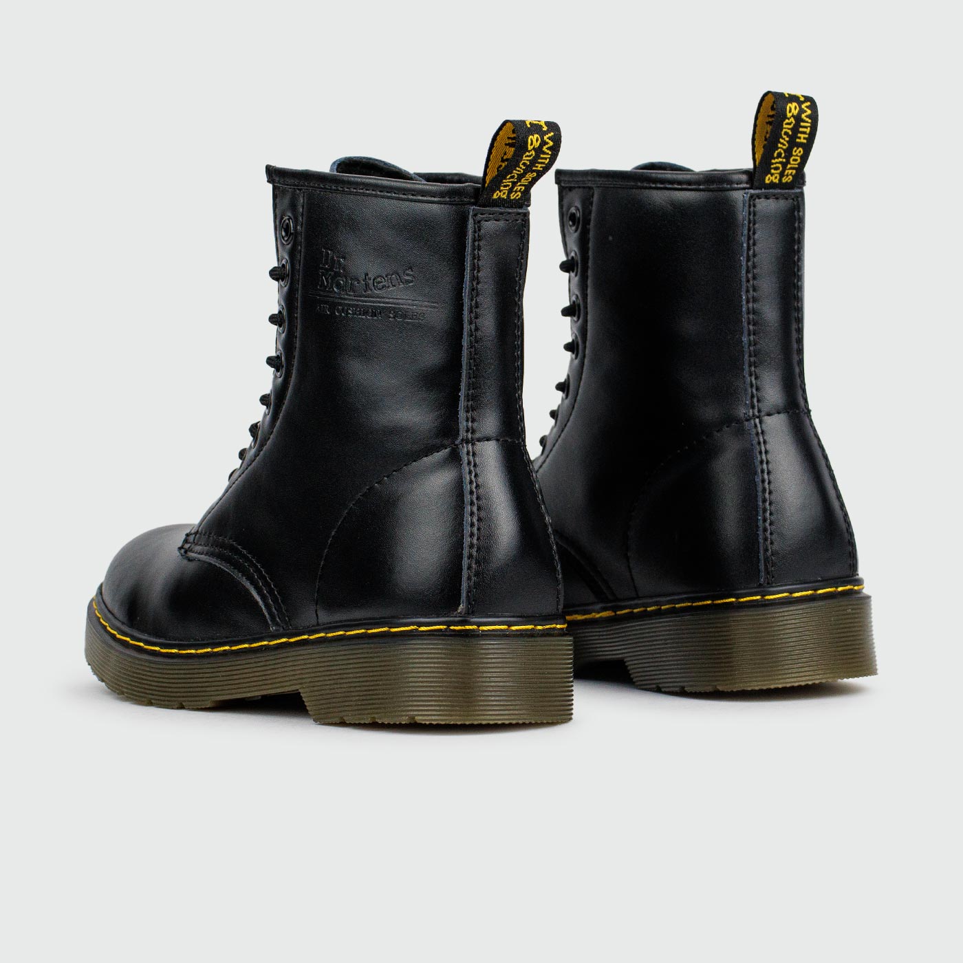 Ботинки Dr. Martens 1460 Black Leather with Fur Ботинки Dr. Martens 1460 Black Leather with Fur