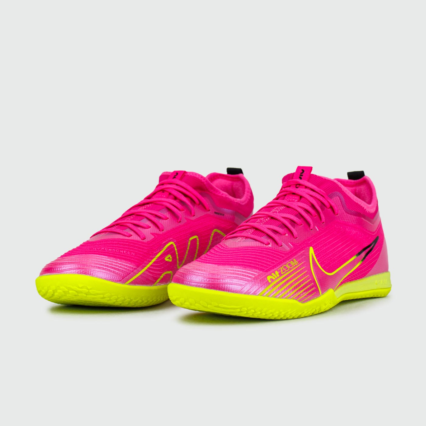 Бампы Nike Air Zoom Mercurial Vapor XV Pro IC Pink Yellow Бампы Nike Air Zoom Mercurial Vapor XV Pro IC Pink Yellow