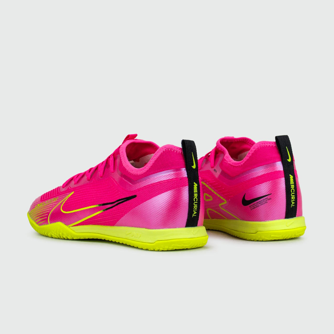 Бампы Nike Air Zoom Mercurial Vapor XV Pro IC Pink Yellow Бампы Nike Air Zoom Mercurial Vapor XV Pro IC Pink Yellow