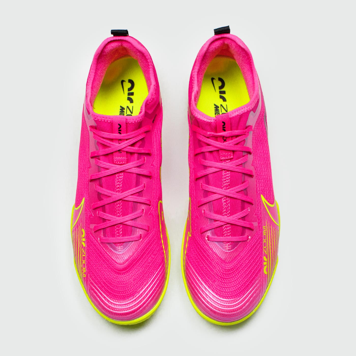 Бампы Nike Air Zoom Mercurial Vapor XV Pro IC Pink Yellow Бампы Nike Air Zoom Mercurial Vapor XV Pro IC Pink Yellow