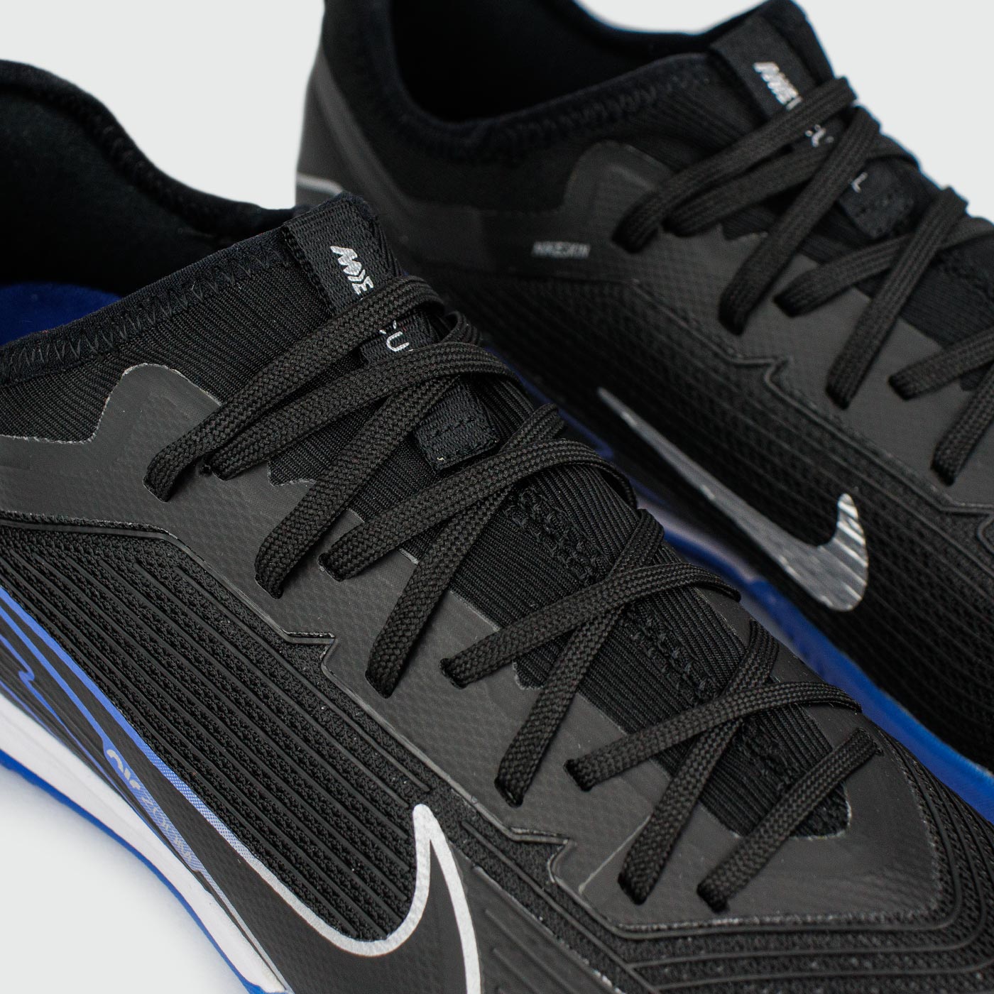 Бампы Nike Air Zoom Mercurial Vapor XV Pro IC Black Blue Бампы Nike Air Zoom Mercurial Vapor XV Pro IC Black Blue