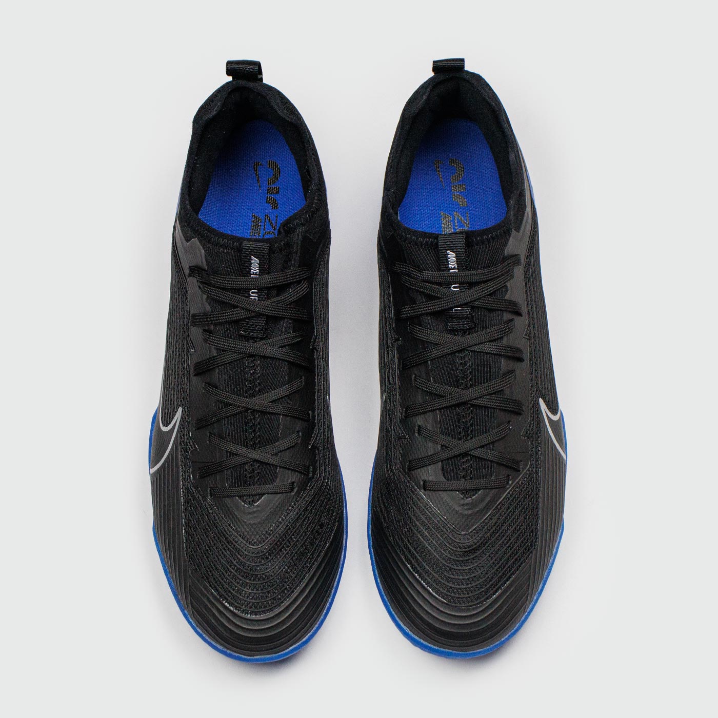 Бампы Nike Air Zoom Mercurial Vapor XV Pro IC Black Blue Бампы Nike Air Zoom Mercurial Vapor XV Pro IC Black Blue