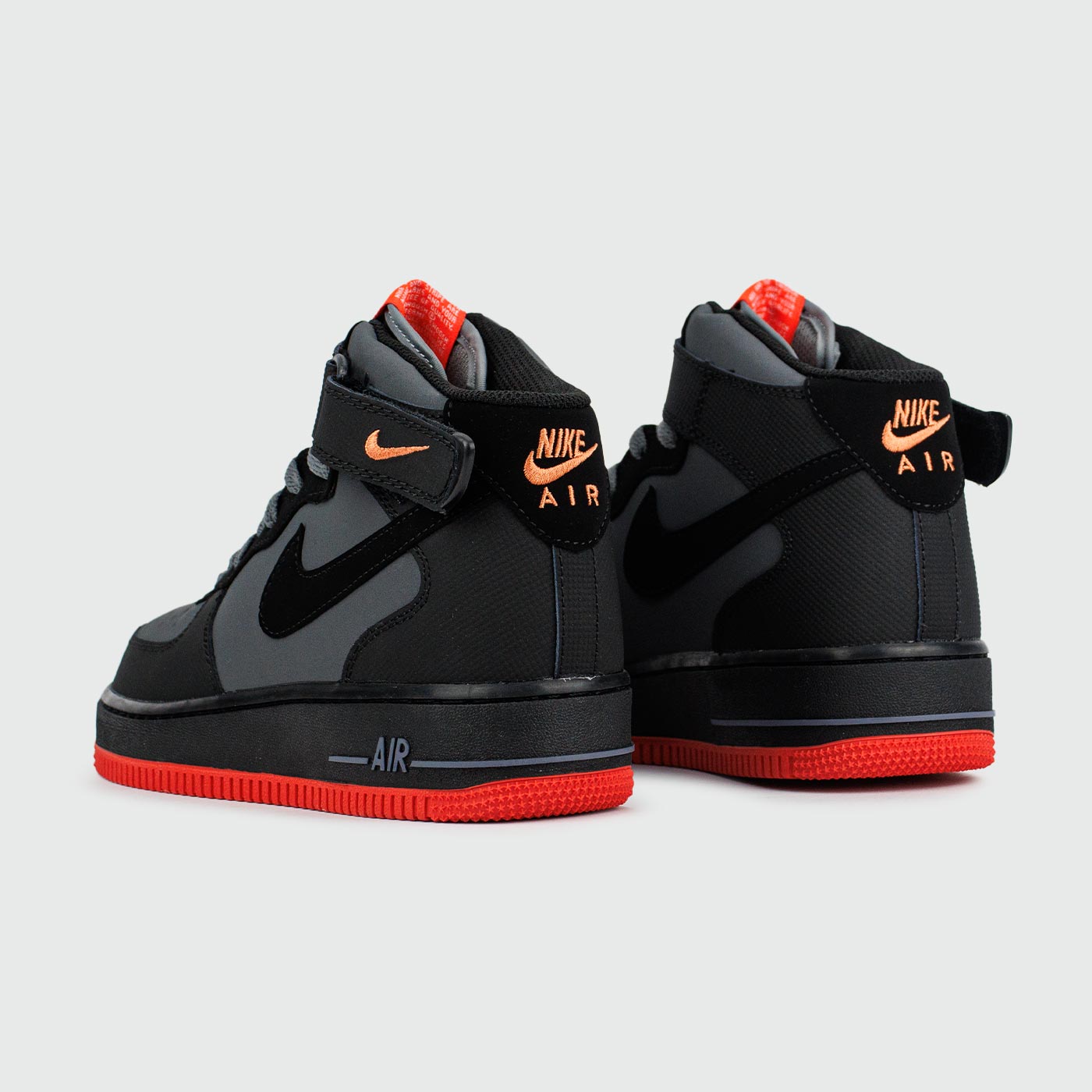 Кроссовки Nike Air Force 1 Grey / Red Ftwr. Кроссовки Nike Air Force 1 Grey / Red Ftwr.