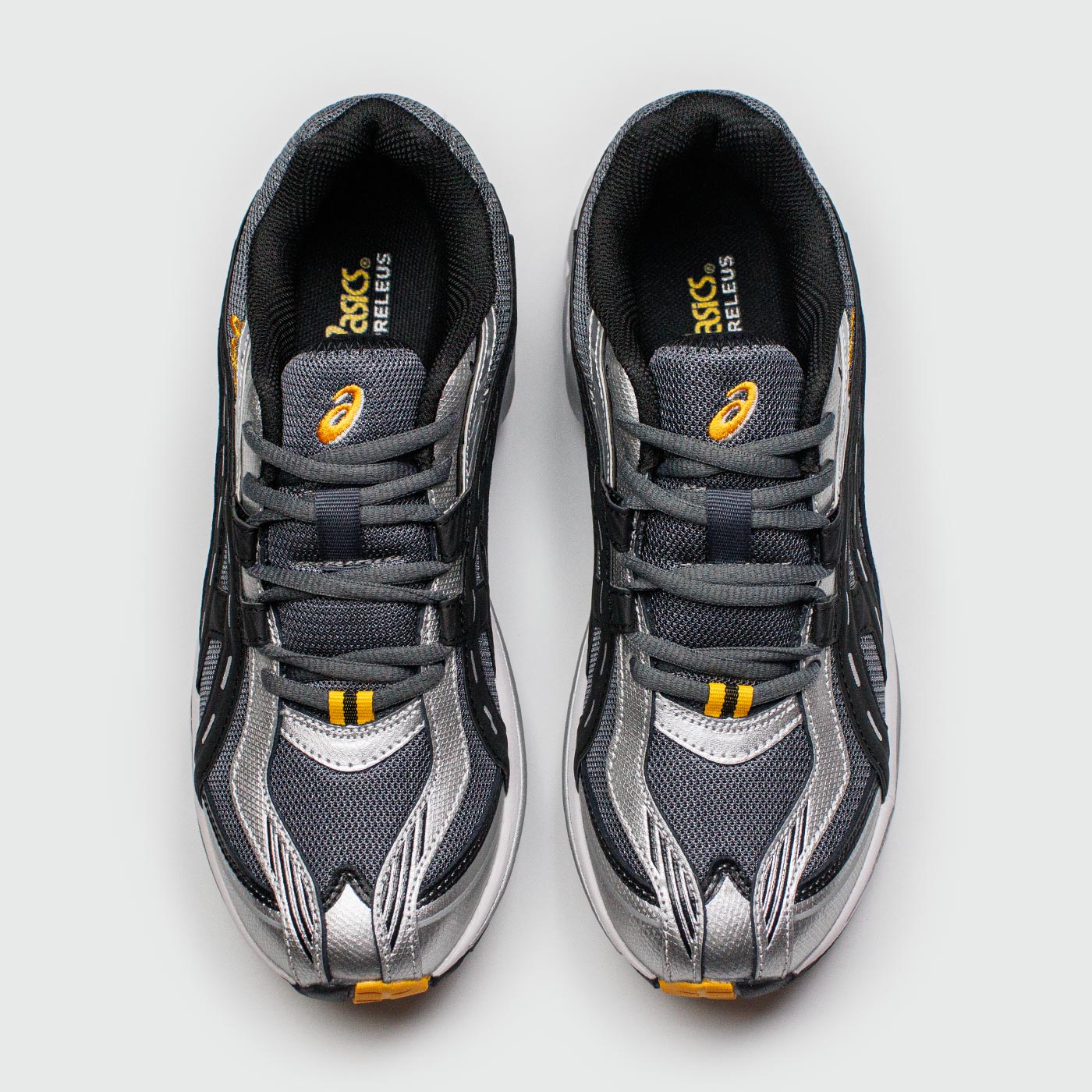 Кроссовки Asics Gel-Preleus Silver Black Yellow Кроссовки Asics Gel-Preleus Silver Black Yellow
