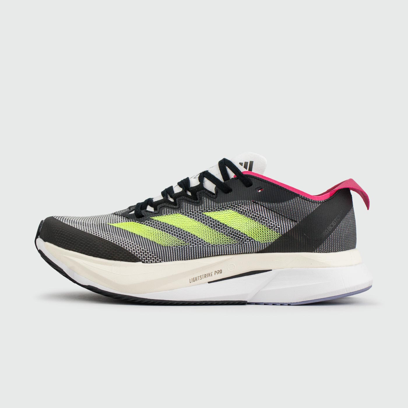 Кроссовки Adidas Adizero Boston 12 Black Green Red Кроссовки Adidas Adizero Boston 12 Black Green Red