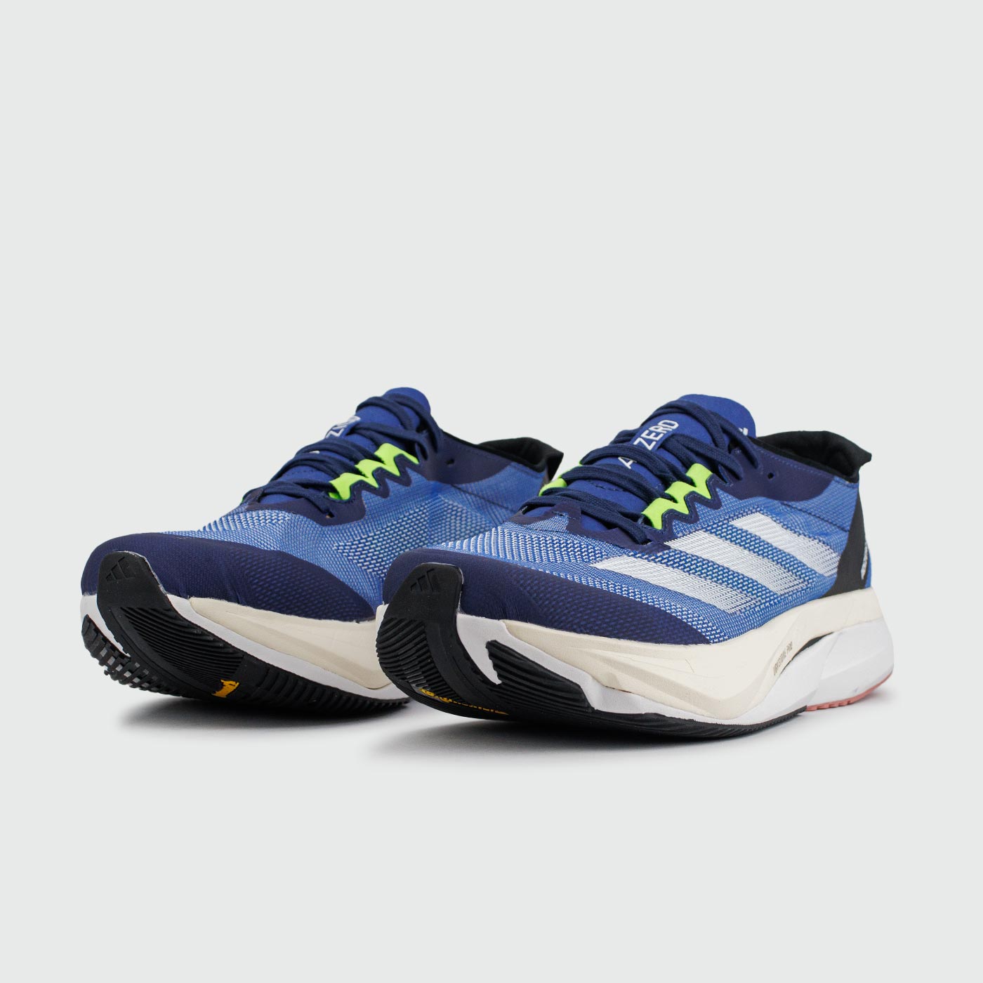 Кроссовки Adidas Adizero Boston 12 Blue White Кроссовки Adidas Adizero Boston 12 Blue White
