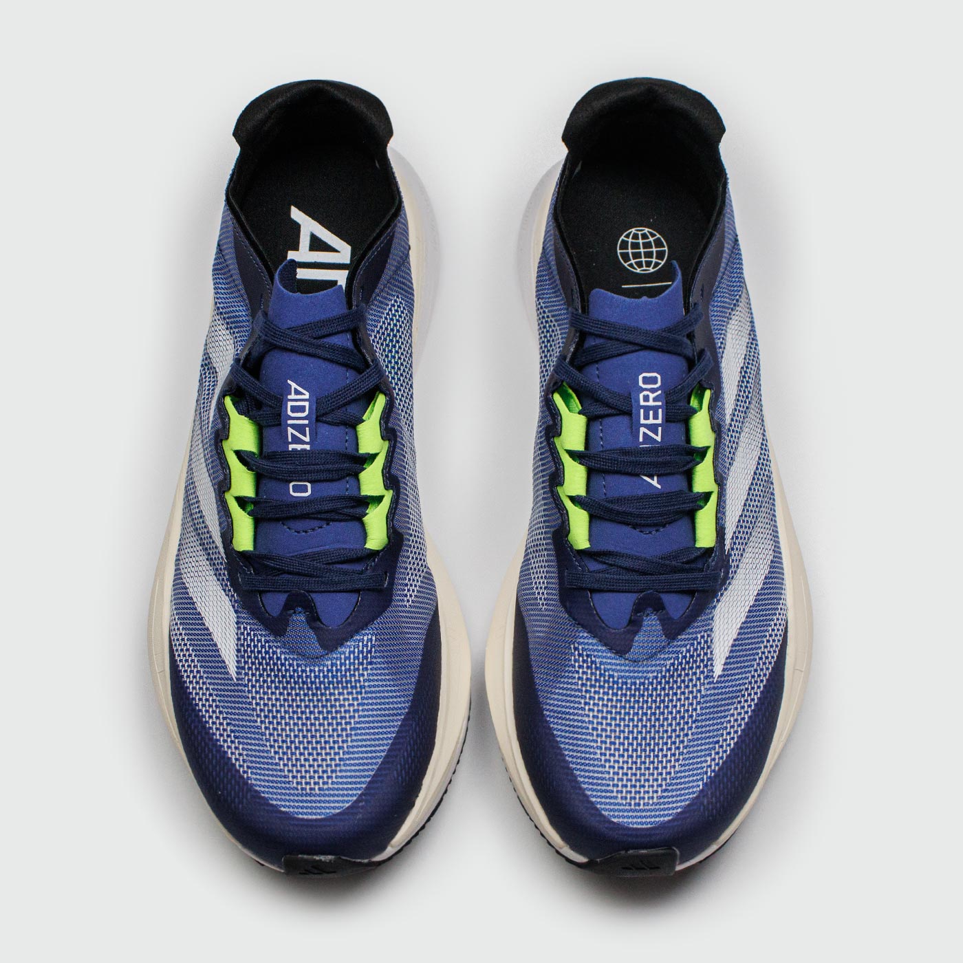 Кроссовки Adidas Adizero Boston 12 Blue White Кроссовки Adidas Adizero Boston 12 Blue White