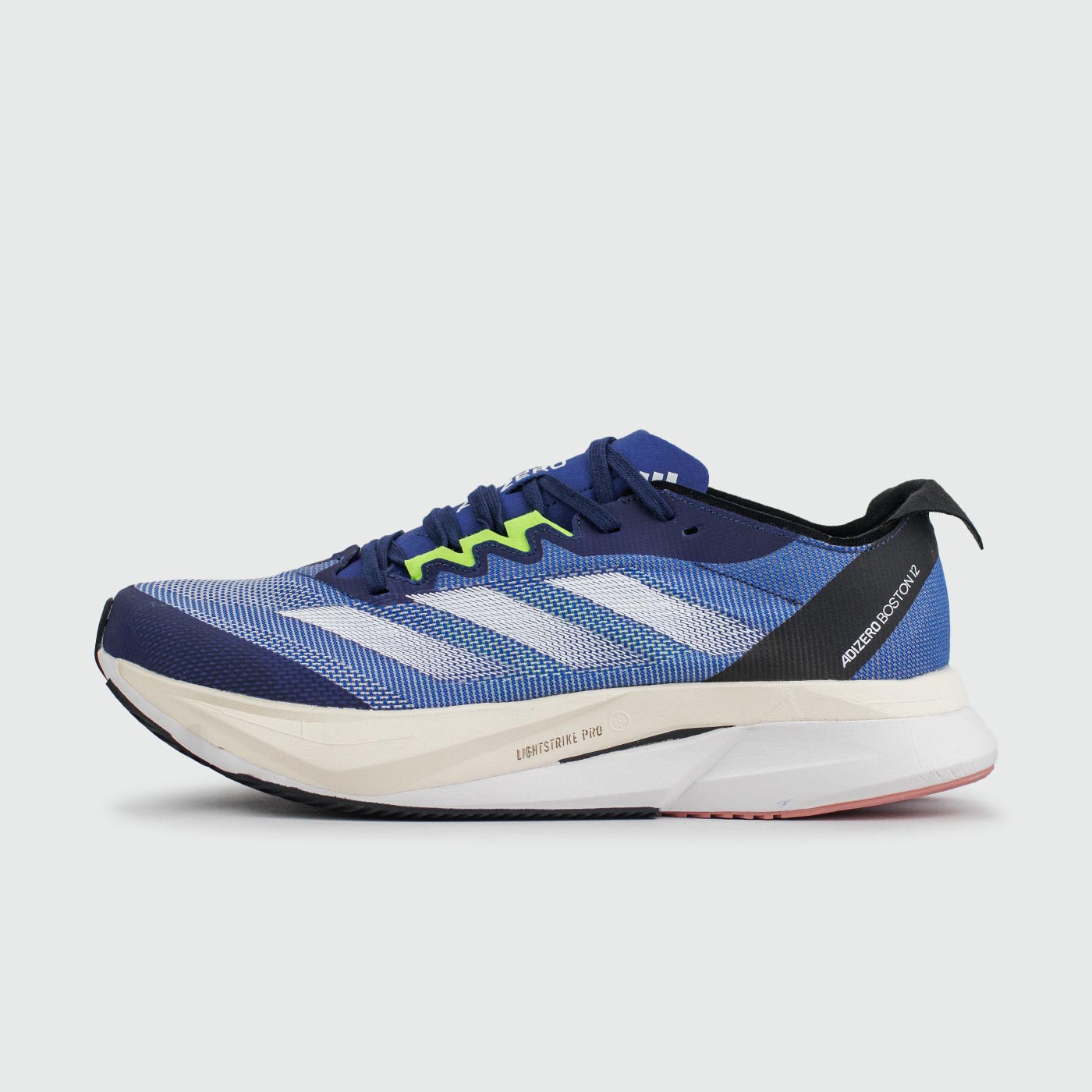 Кроссовки Adidas Adizero Boston 12 Blue White Кроссовки Adidas Adizero Boston 12 Blue White
