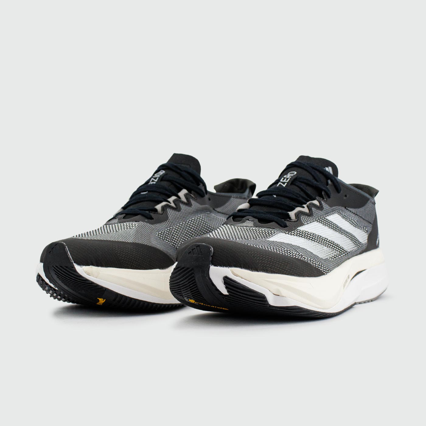 Кроссовки Adidas Adizero Boston 12 Black White Кроссовки Adidas Adizero Boston 12 Black White