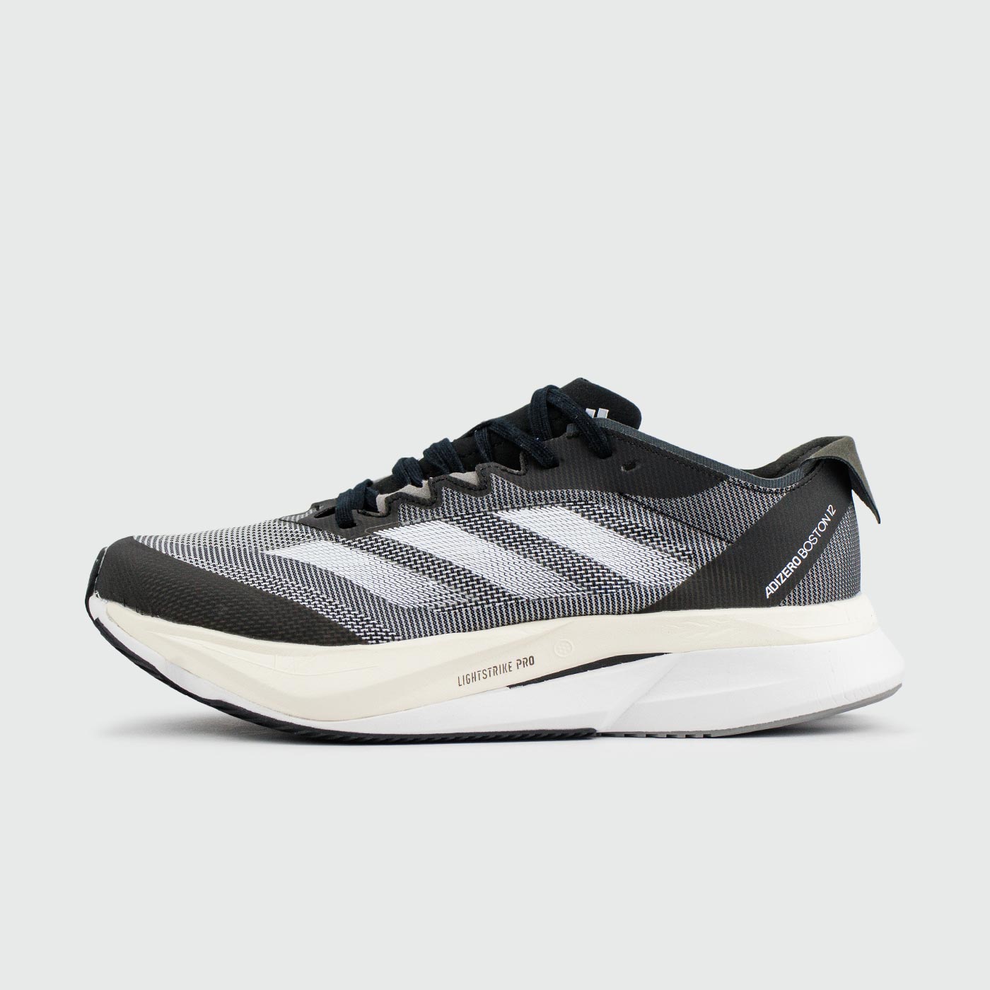 Кроссовки Adidas Adizero Boston 12 Black White Кроссовки Adidas Adizero Boston 12 Black White