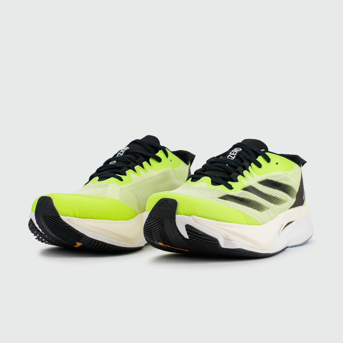 Кроссовки Adidas Adizero Boston 12 Green White Кроссовки Adidas Adizero Boston 12 Green White