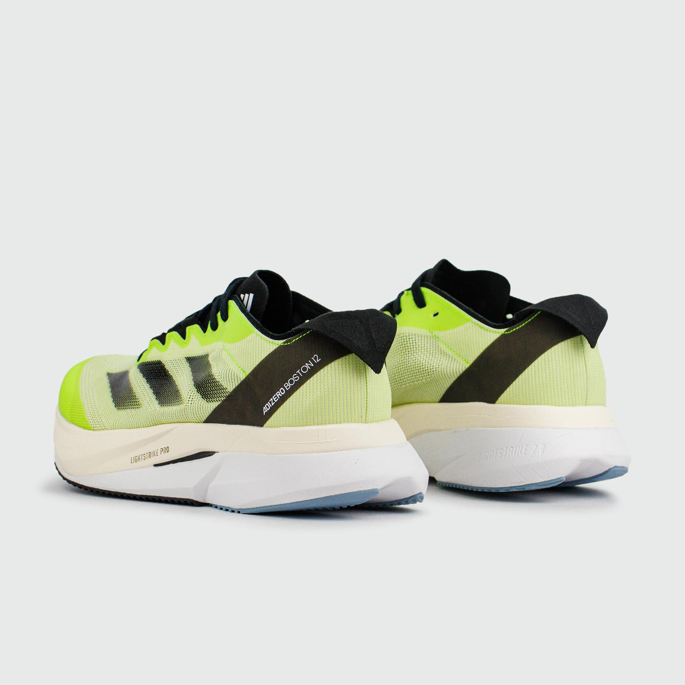 Кроссовки Adidas Adizero Boston 12 Green White Кроссовки Adidas Adizero Boston 12 Green White