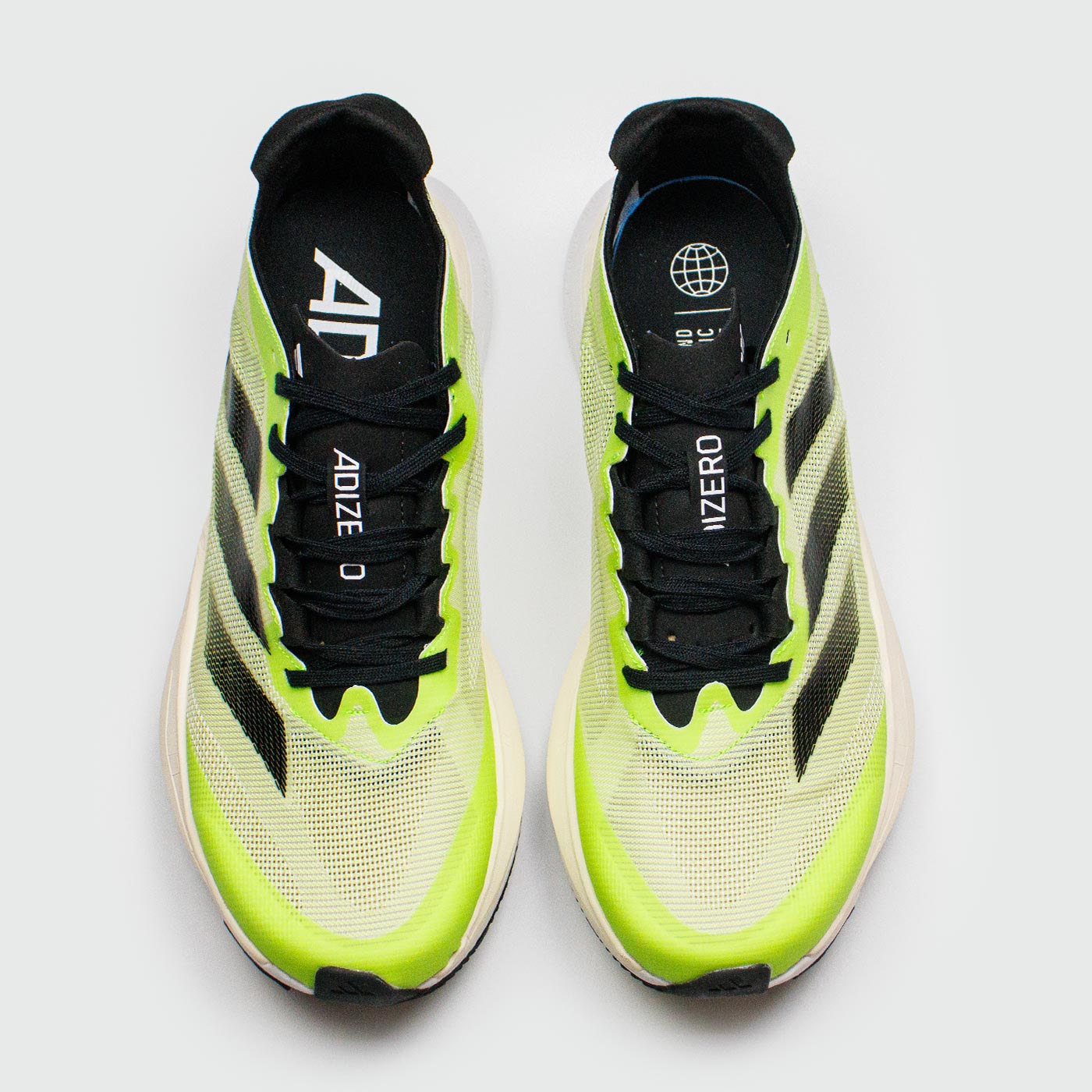 Кроссовки Adidas Adizero Boston 12 Green White Кроссовки Adidas Adizero Boston 12 Green White