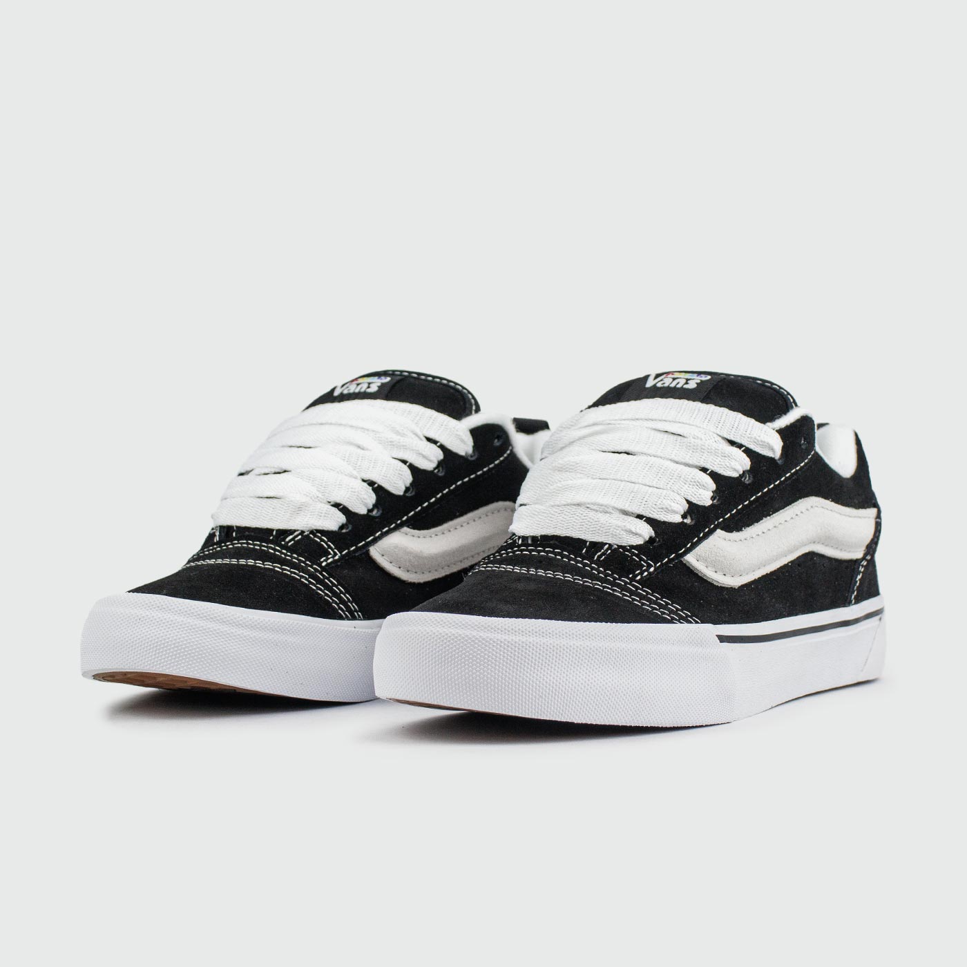 Кеды Vans Knu Skool Black White Wmns Кеды Vans Knu Skool Black White Wmns