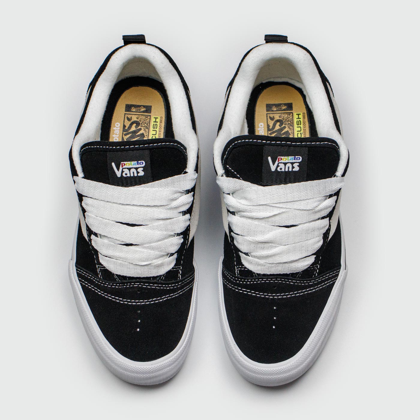 Кеды Vans Knu Skool Black White Wmns Кеды Vans Knu Skool Black White Wmns