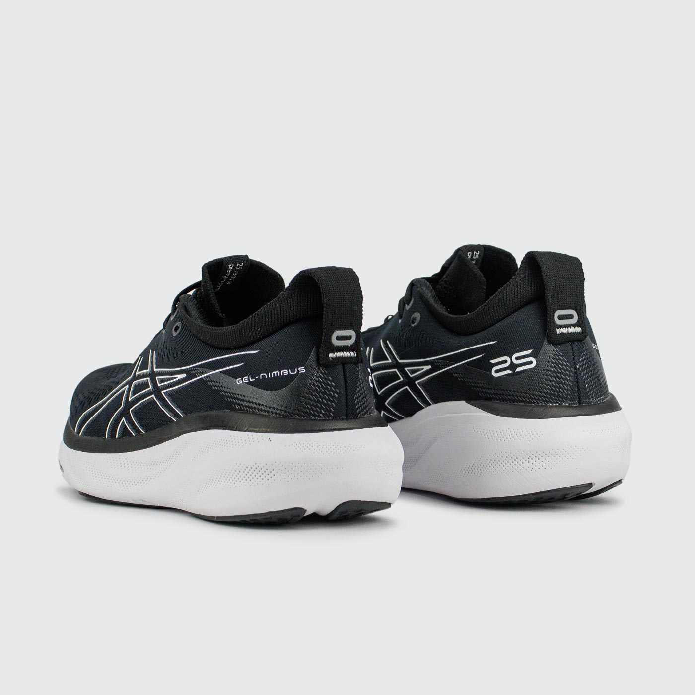 Кроссовки Asics Gel-Nimbus 25 Black / White Кроссовки Asics Gel-Nimbus 25 Black / White