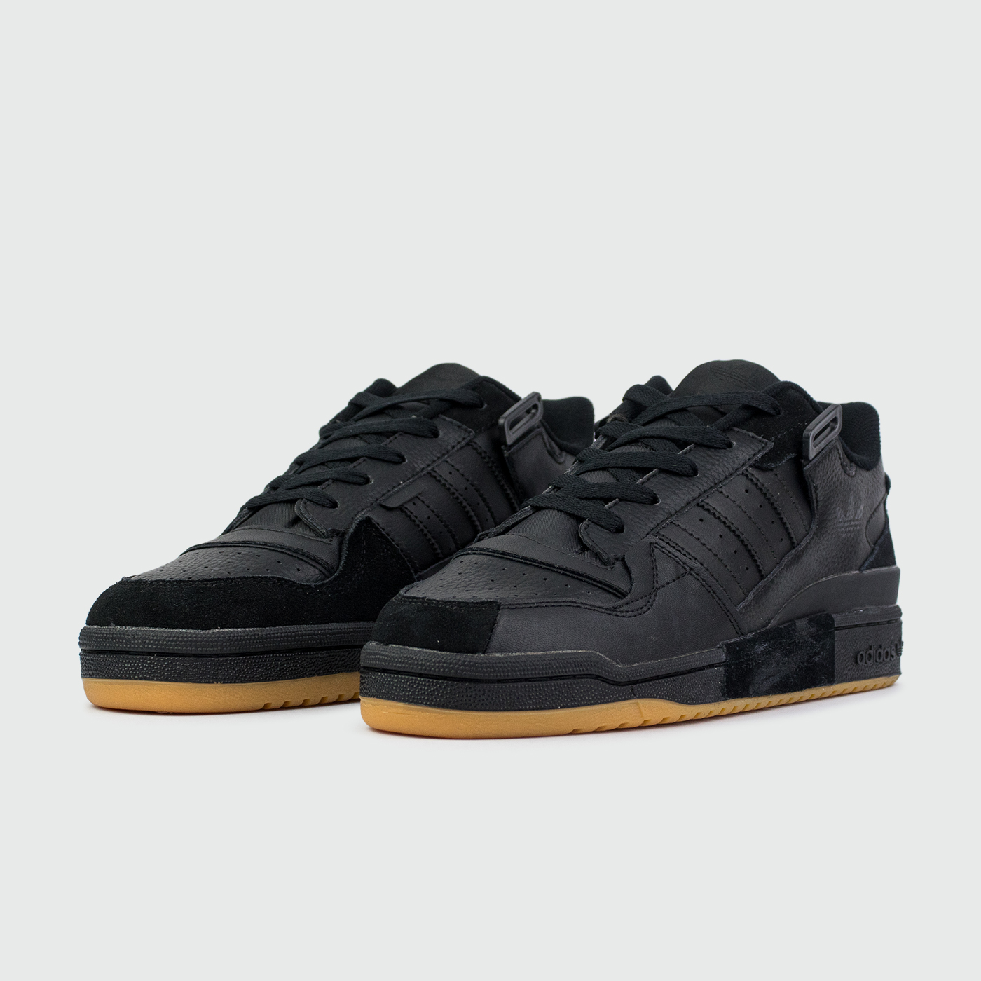 Кроссовки Adidas Forum Low Black / Gum Ftwr. New Кроссовки Adidas Forum Low Black / Gum Ftwr. New