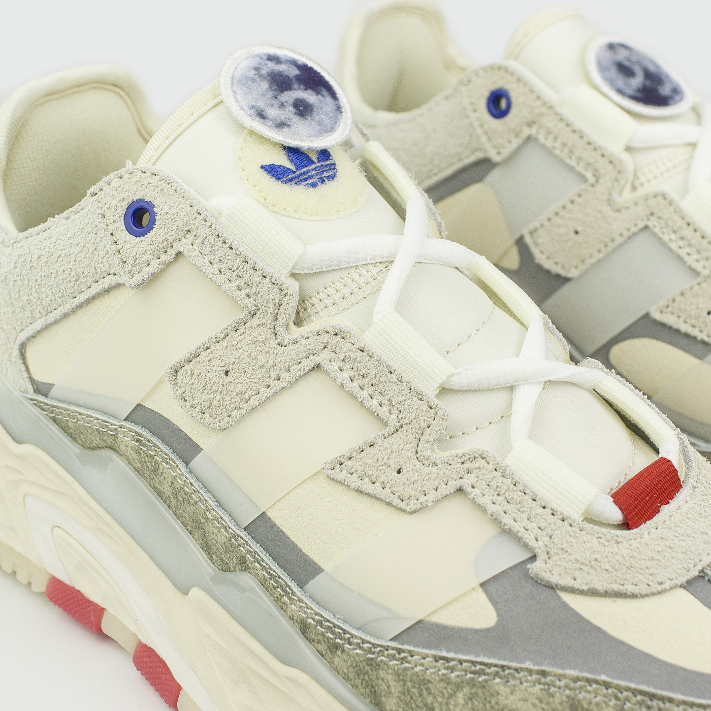Кроссовки Adidas Niteball Grey One / Halo Ivory Wmns Кроссовки Adidas Niteball Grey One / Halo Ivory Wmns