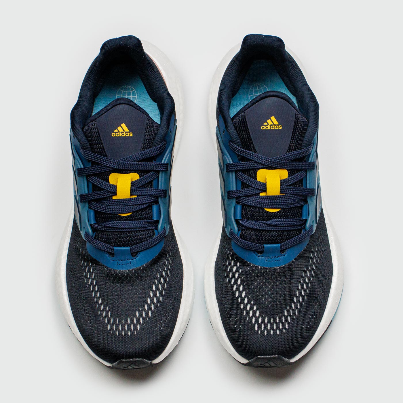 Кроссовки Adidas Pureboost 22 Navy White Кроссовки Adidas Pureboost 22 Navy White