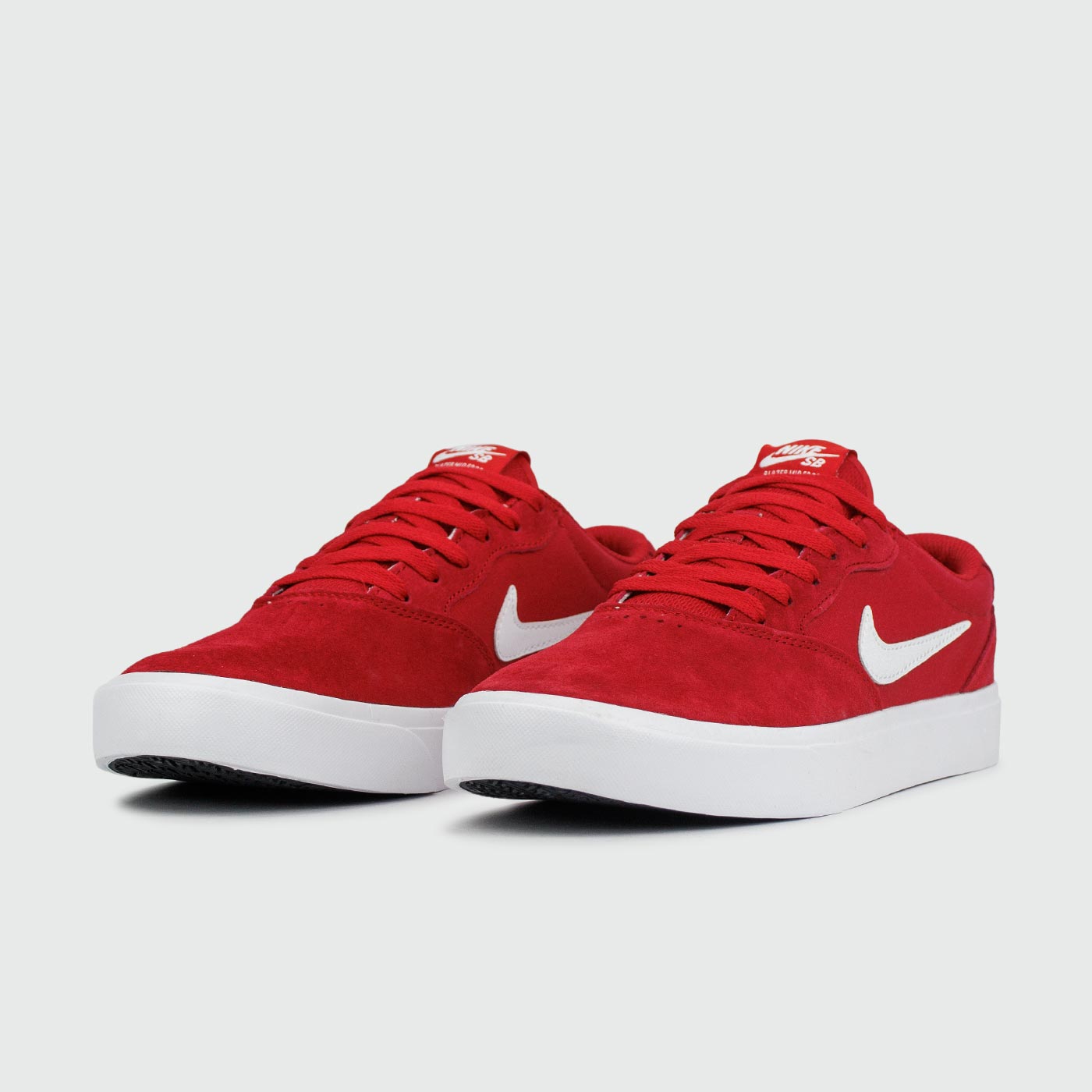 Кеды Nike SB Chron Suede Red White Wmns Кеды Nike SB Chron Suede Red White Wmns