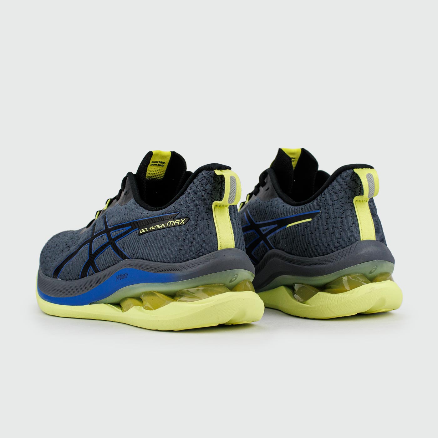 Кроссовки Asics Gel-Kinsei Max Grey Yellow Кроссовки Asics Gel-Kinsei Max Grey Yellow