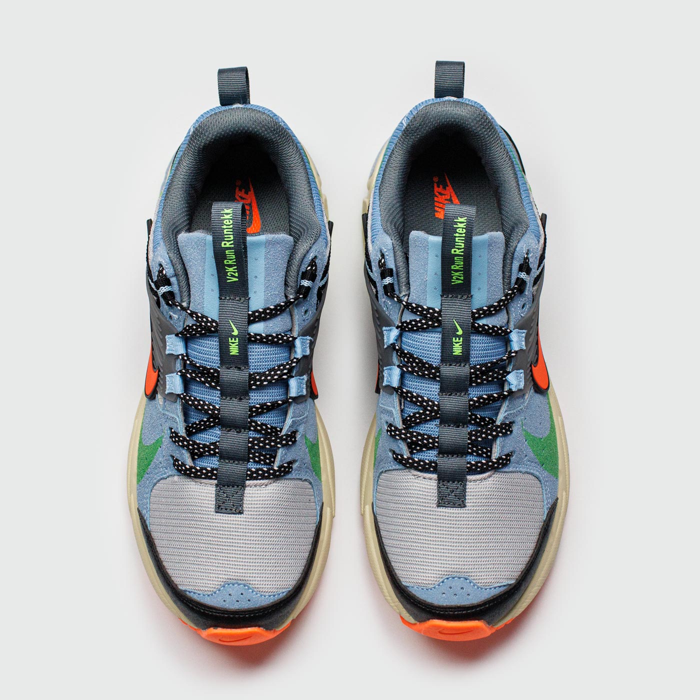 Кроссовки Nike V2K Run Blue Orange