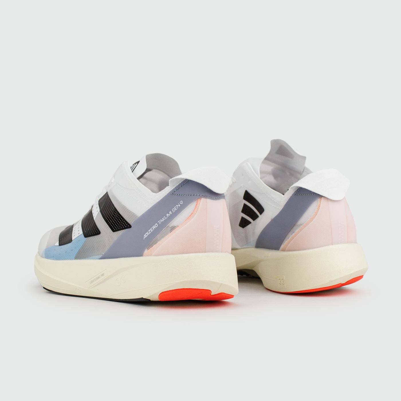 Кроссовки Adidas Adizero Takumi Sen 9 White Black Str. Кроссовки Adidas Adizero Takumi Sen 9 White Black Str.