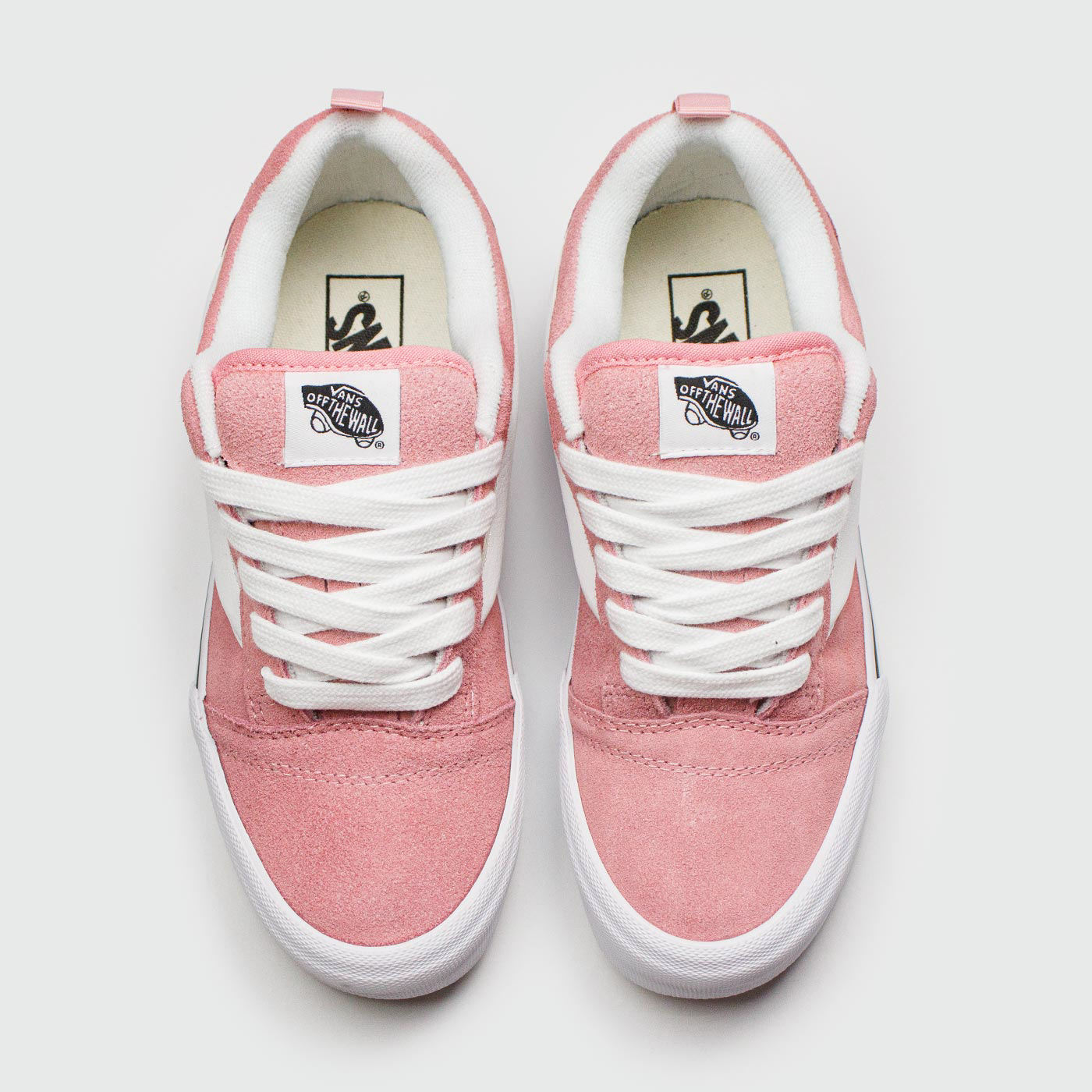 Кеды Vans Knu Skool Pink / White Wmns Кеды Vans Knu Skool Pink / White Wmns