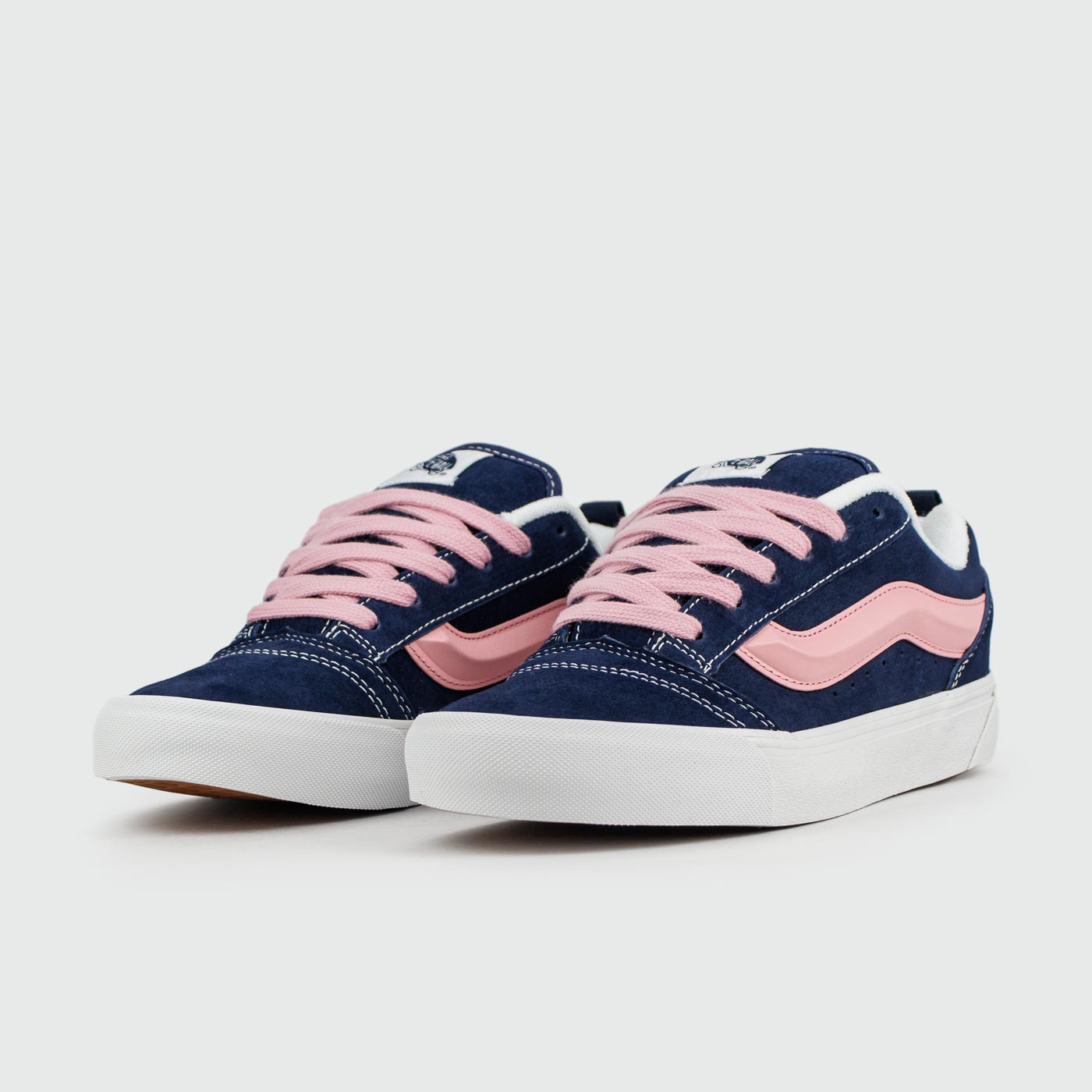 Кеды Vans Knu Skool Blue Pink Wmns Кеды Vans Knu Skool Blue Pink Wmns
