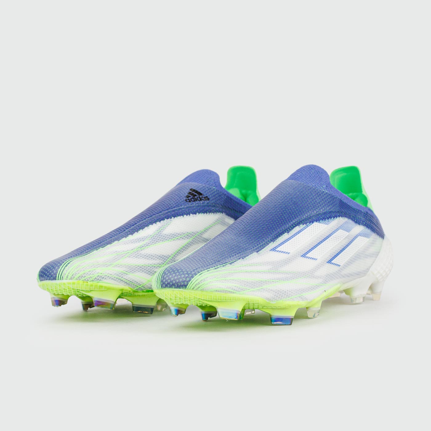 Бутсы Adidas X SPEEDFLOW+ FG Violet Green Бутсы Adidas X SPEEDFLOW+ FG Violet Green