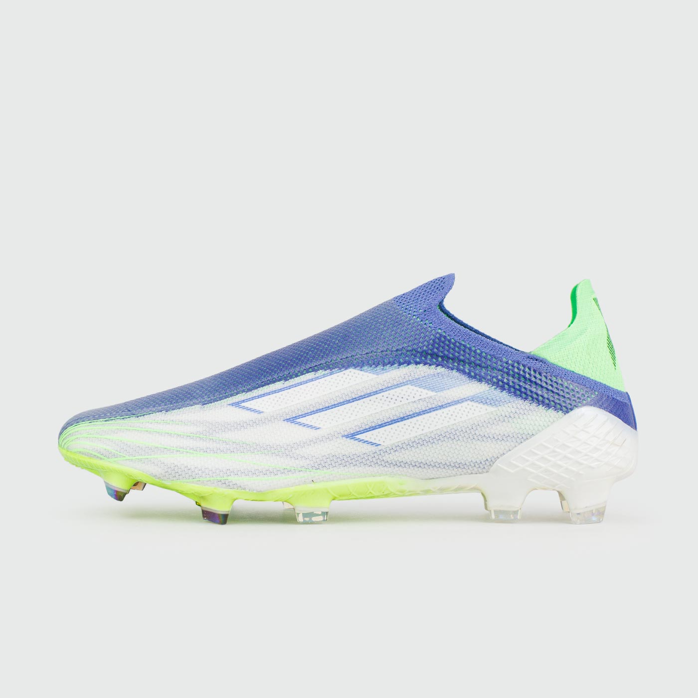 Бутсы Adidas X SPEEDFLOW+ FG Violet Green Бутсы Adidas X SPEEDFLOW+ FG Violet Green
