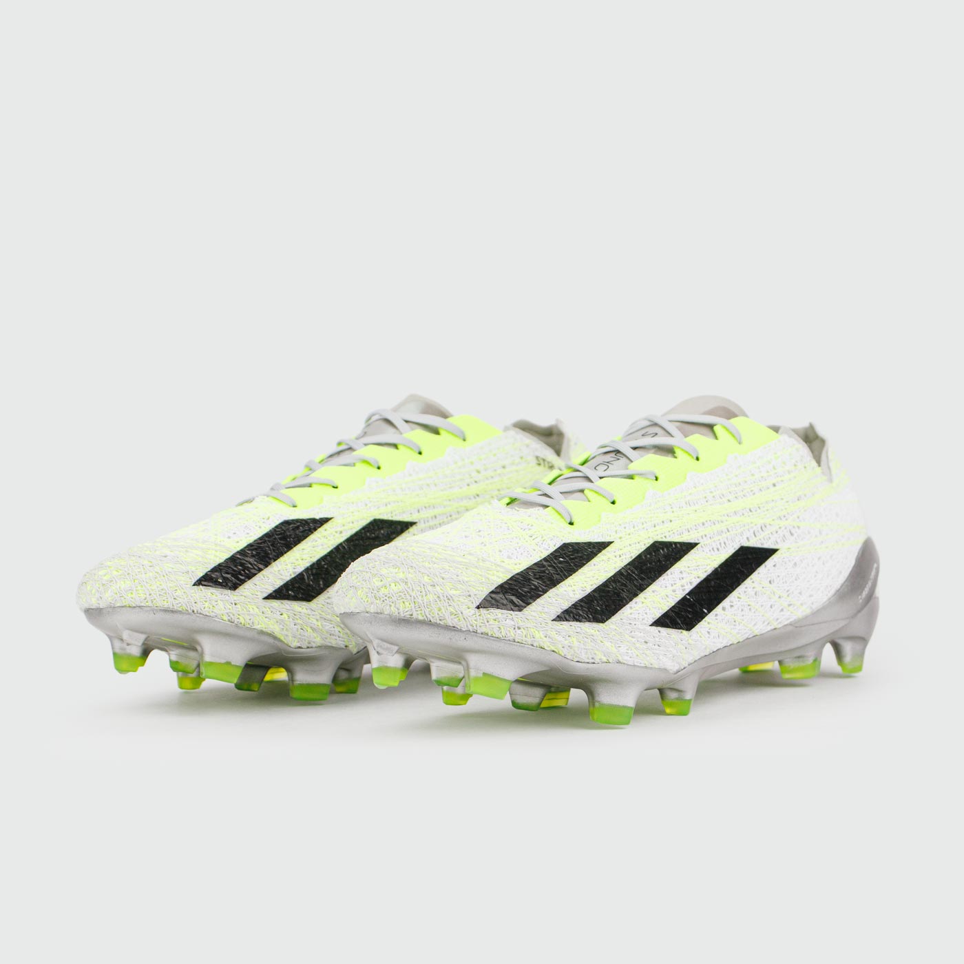 Бутсы Adidas X Crazyfast Strung+ FG Grey Green Бутсы Adidas X Crazyfast Strung+ FG Grey Green
