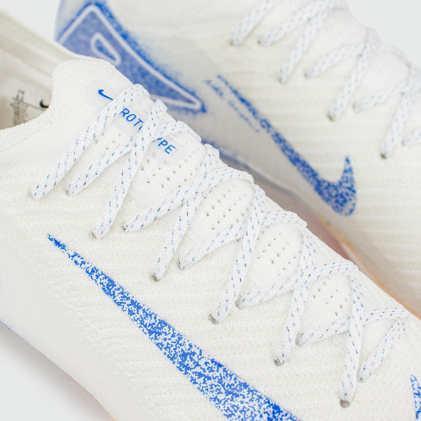 Бутсы Nike Air Zoom Mercurial Vapor XVI Elite FG White Blue