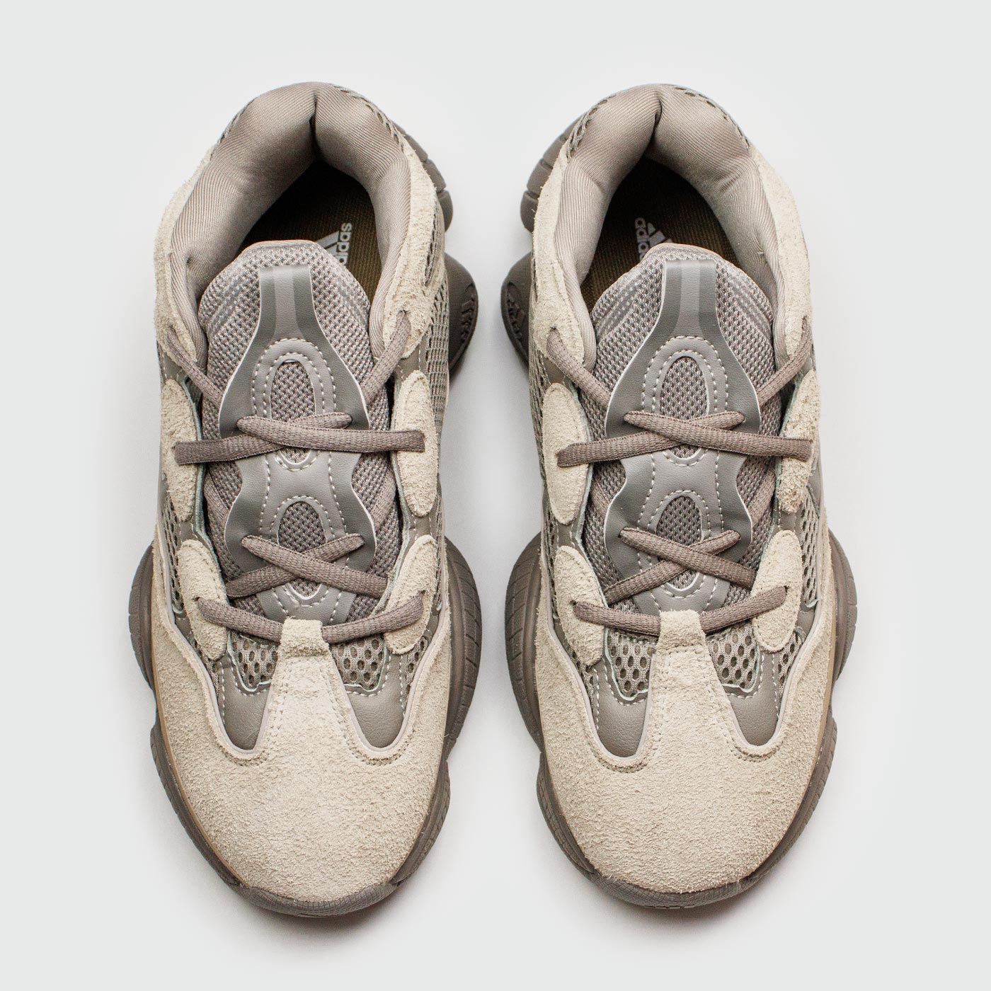 Кроссовки Adidas Yeezy Boost 500 Beige Grey Wmns Кроссовки Adidas Yeezy Boost 500 Beige Grey Wmns