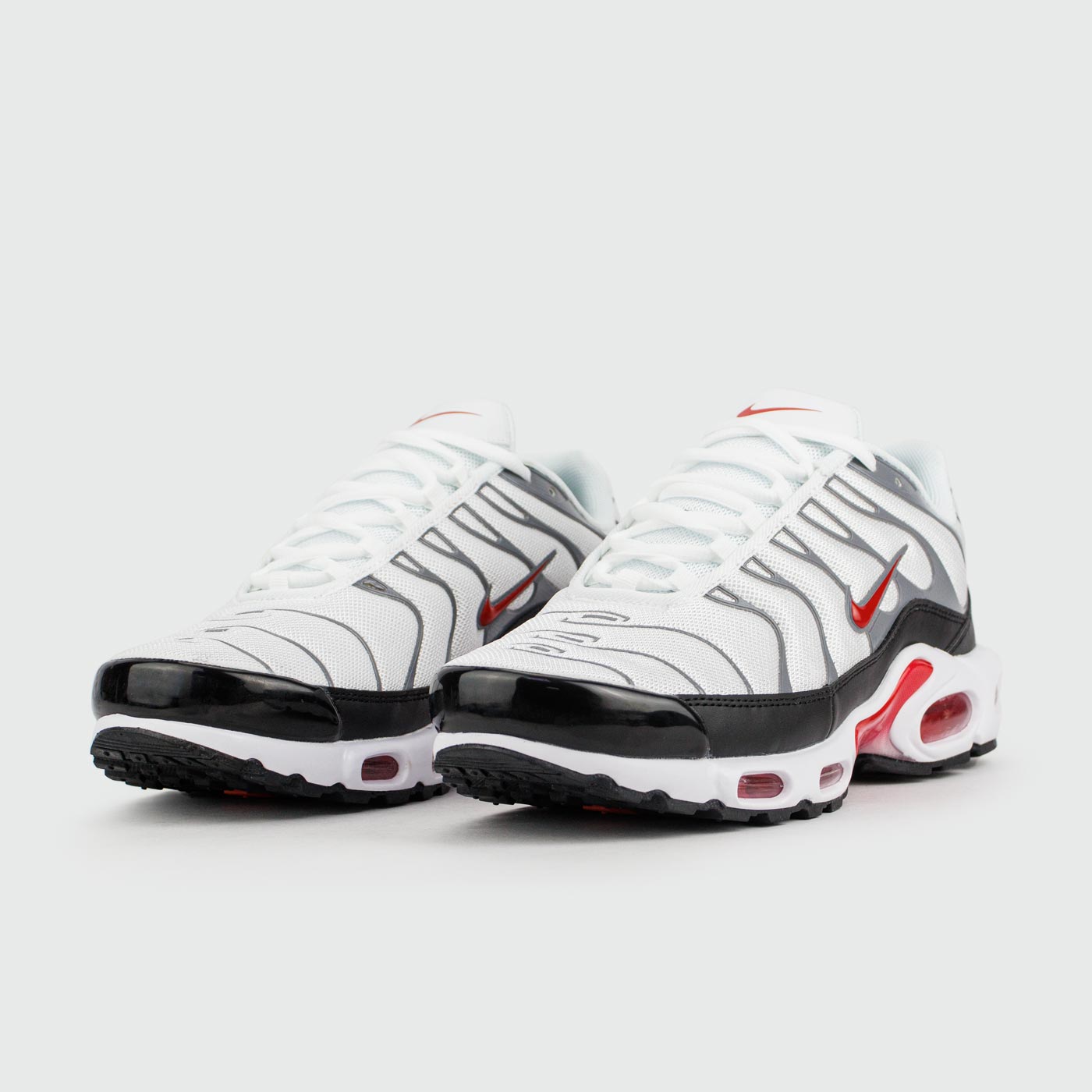 Кроссовки Nike Air Max Plus Tn White Grey new Кроссовки Nike Air Max Plus Tn White Grey new