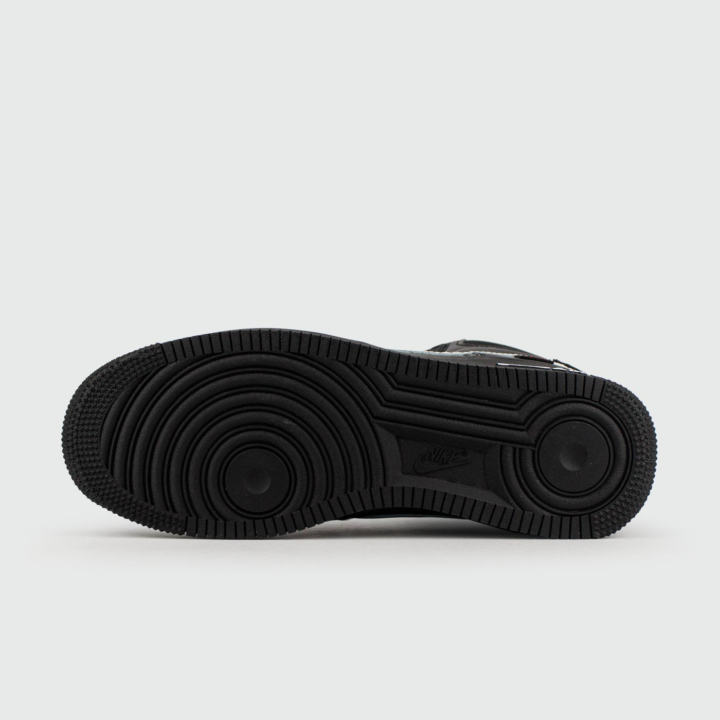 Кроссовки Nike Air Force 1 Mid Black / Wh. Sw. with Fur Кроссовки Nike Air Force 1 Mid Black / Wh. Sw. with Fur
