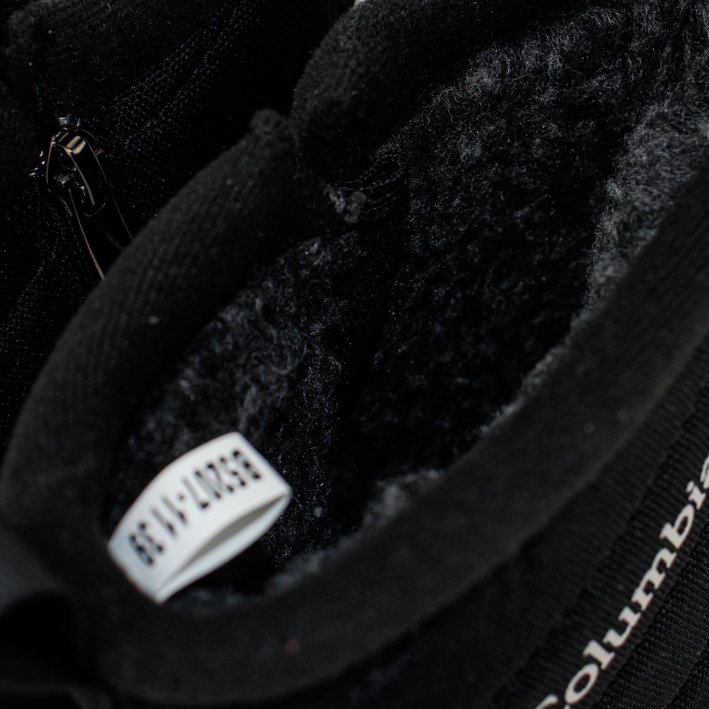 Сапоги Columbia Black White With Fur Сапоги Columbia Black White With Fur